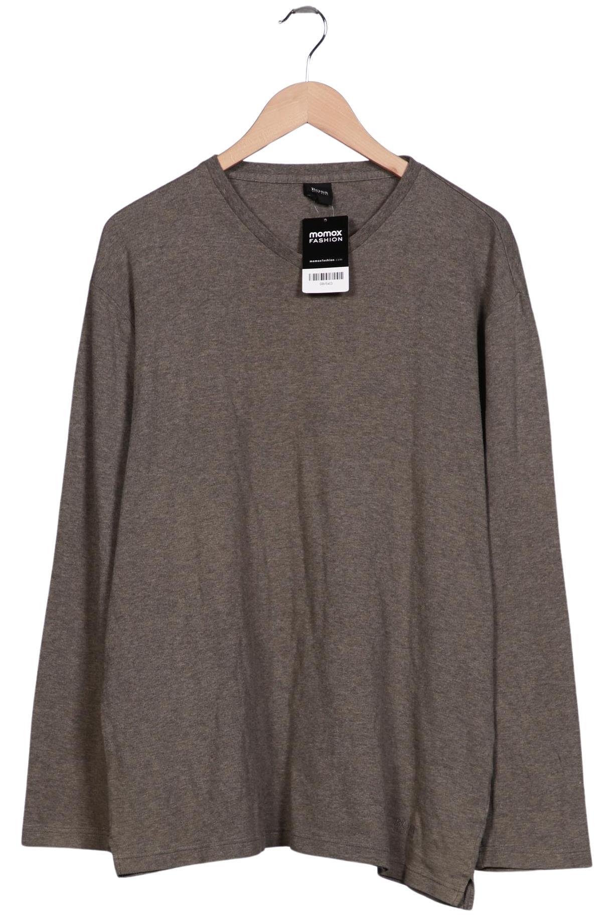 

Boss by Hugo Boss Herren Langarmshirt, grau, Gr. 56