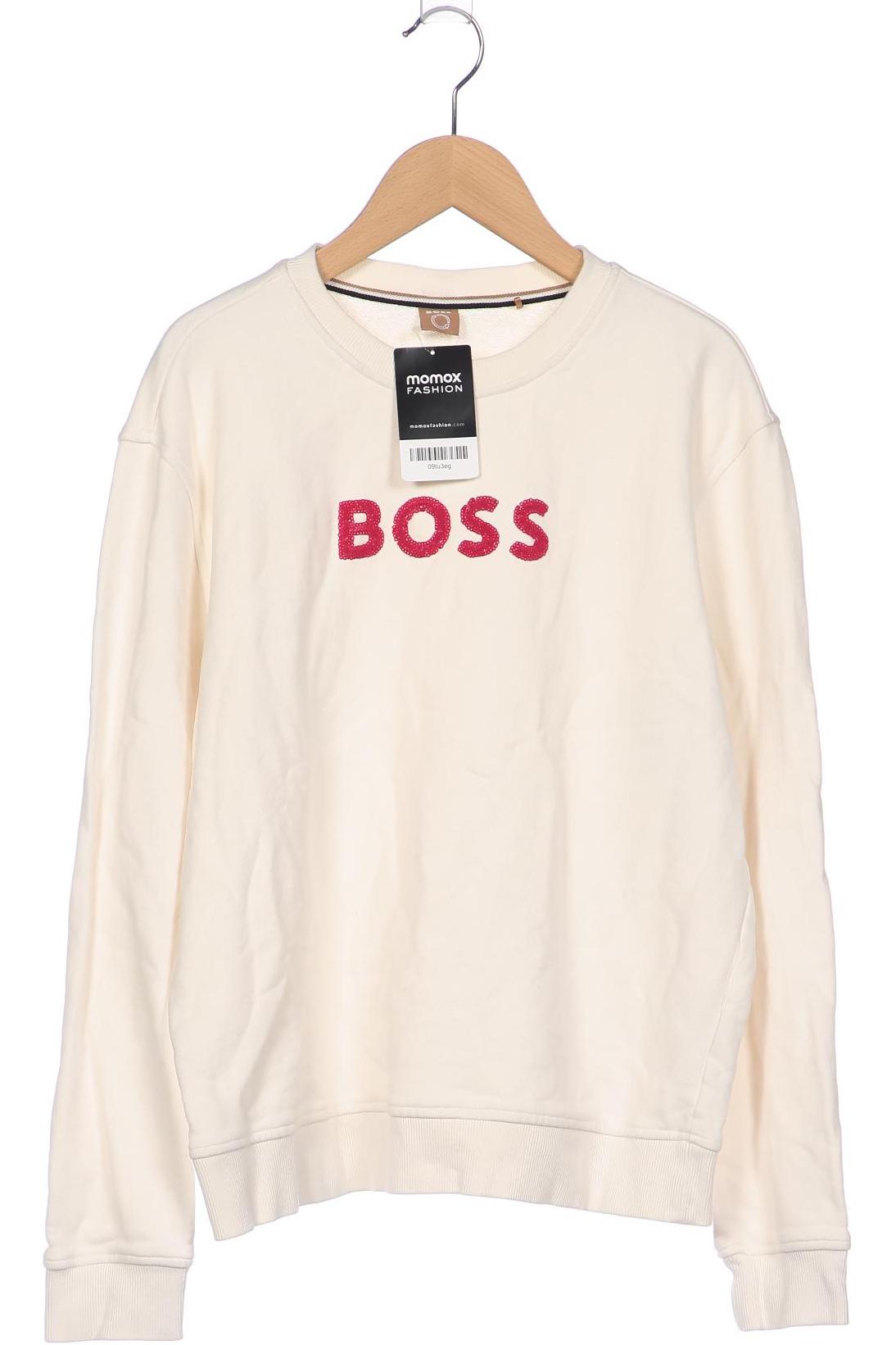 

Boss by Hugo Boss Damen Sweatshirt, weiß, Gr. 44