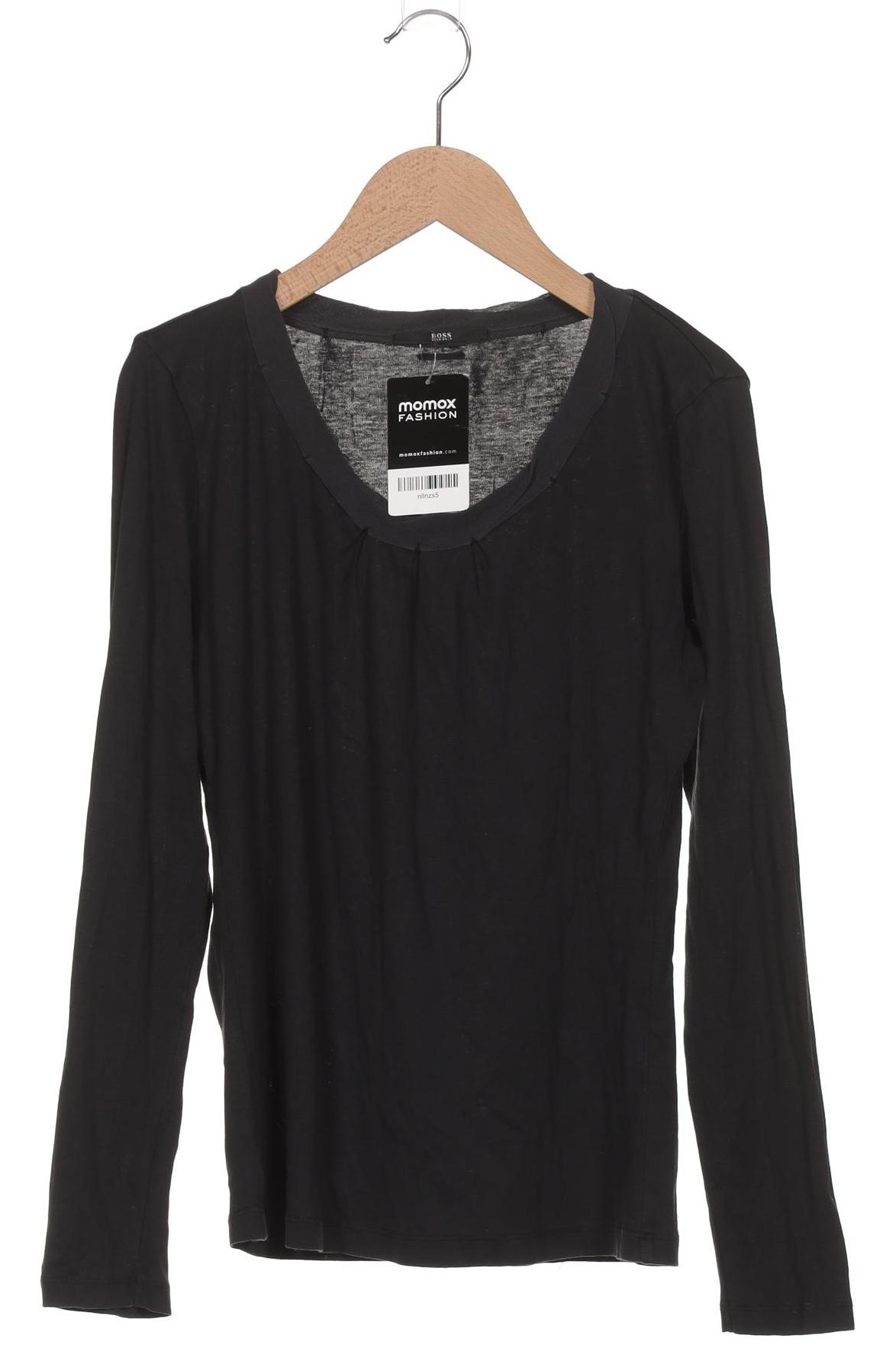

Boss by Hugo Boss Damen Langarmshirt, schwarz, Gr. 38