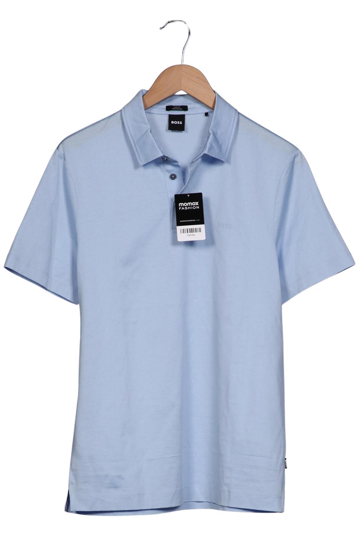 

Boss by Hugo Boss Herren Poloshirt, blau, Gr. 48