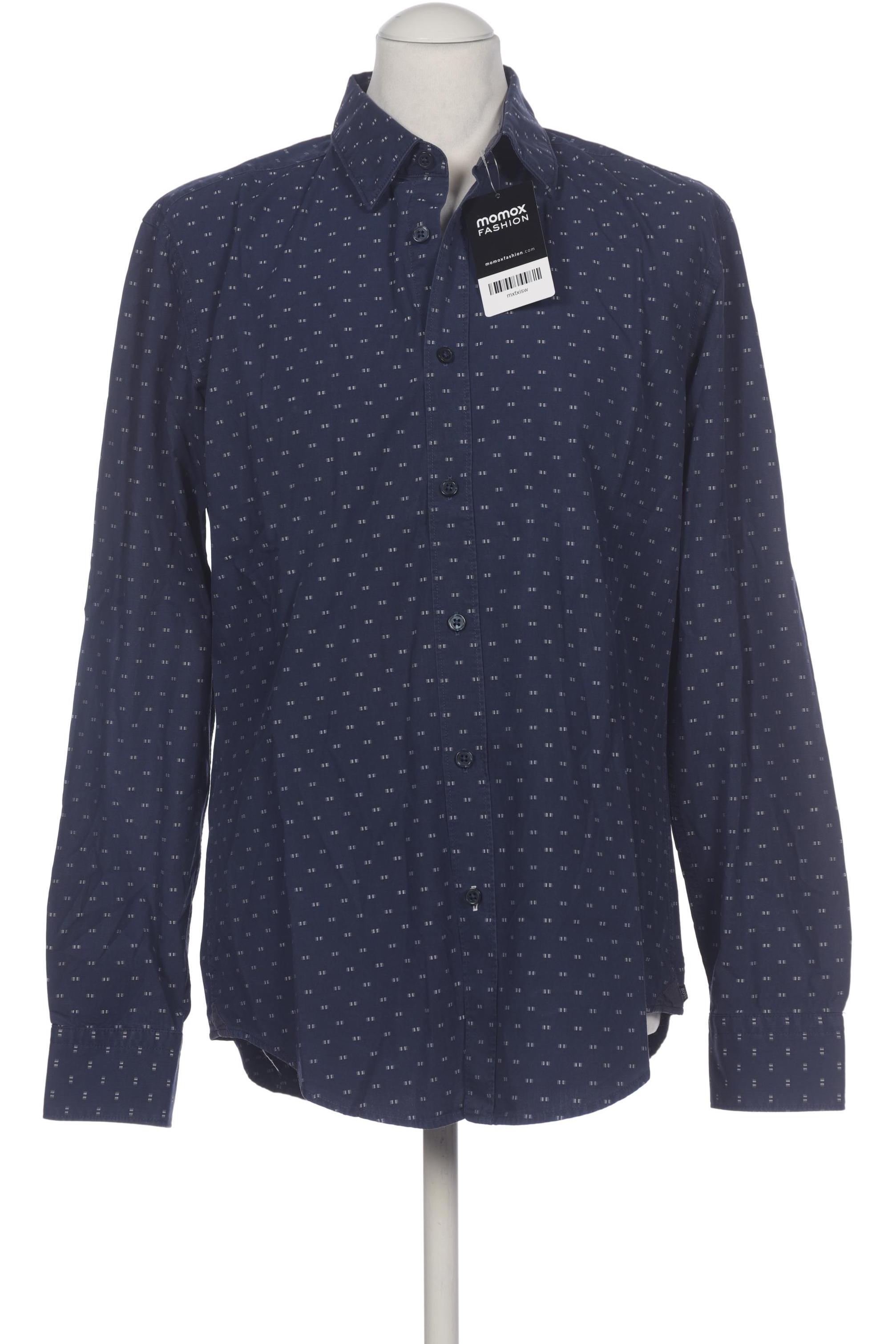 

Boss by Hugo Boss Herren Hemd, marineblau, Gr. 52
