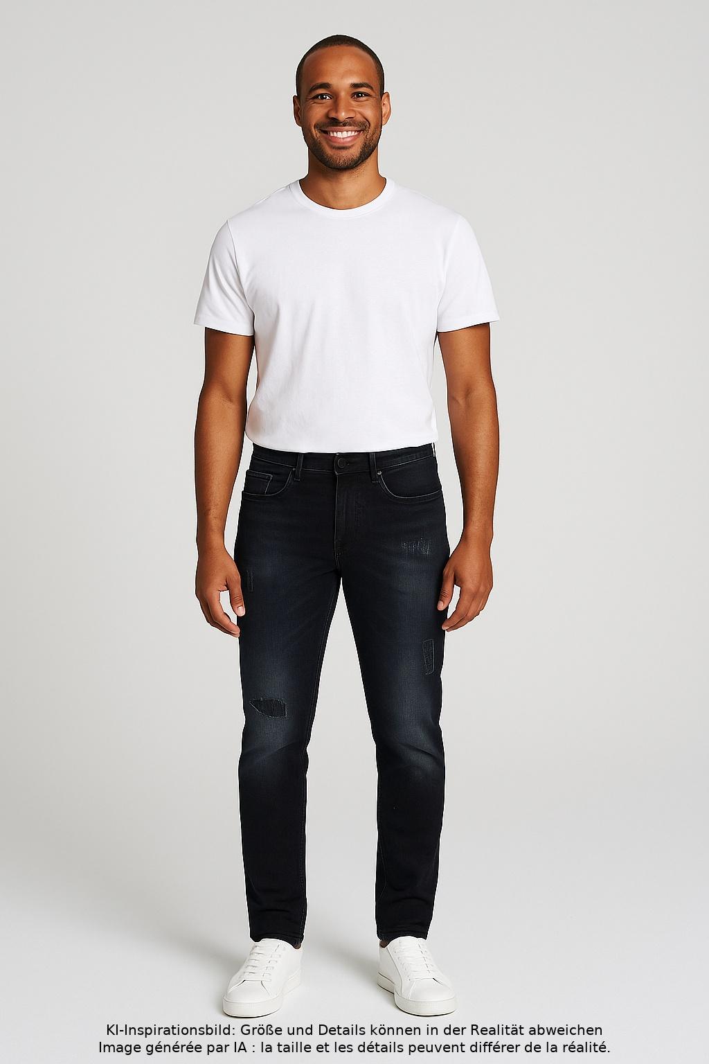 Thumbnail - Boss by Hugo Boss Herren Jeans, marineblau, Gr. 36