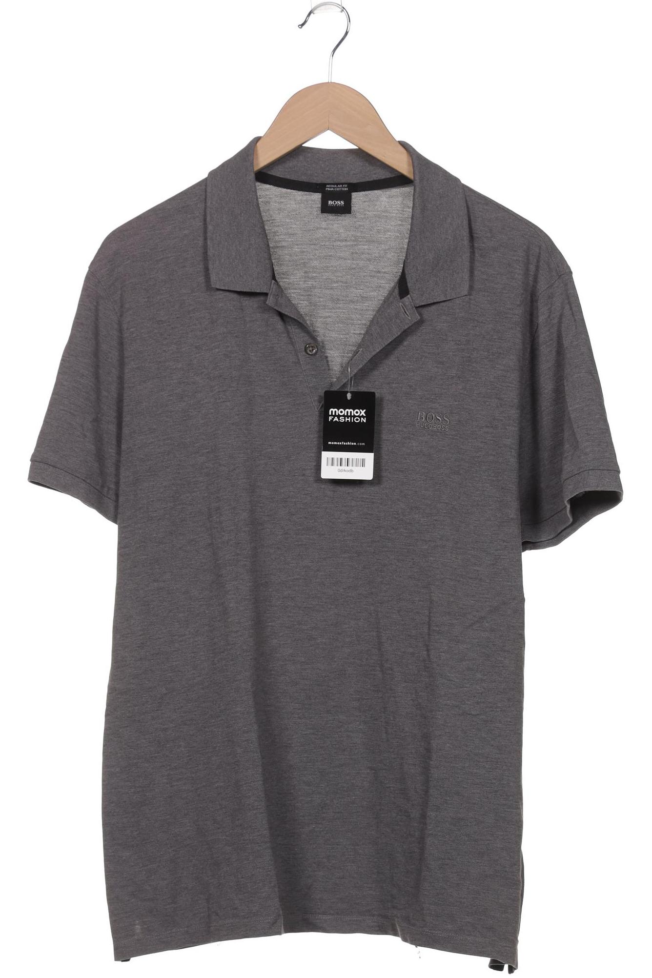 

Boss by Hugo Boss Herren Poloshirt, grau, Gr. 56