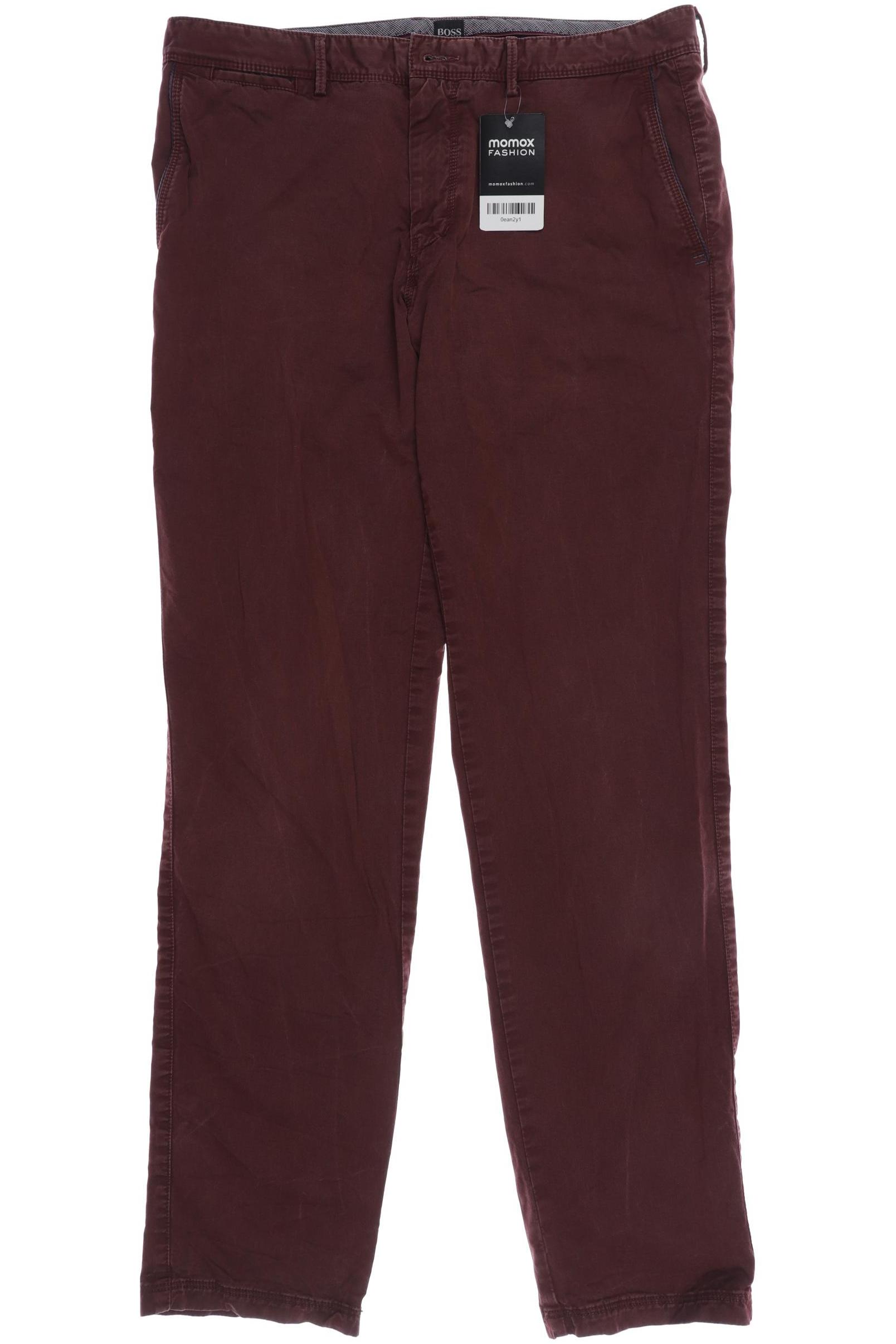 

Boss by Hugo Boss Herren Stoffhose, bordeaux, Gr. 48