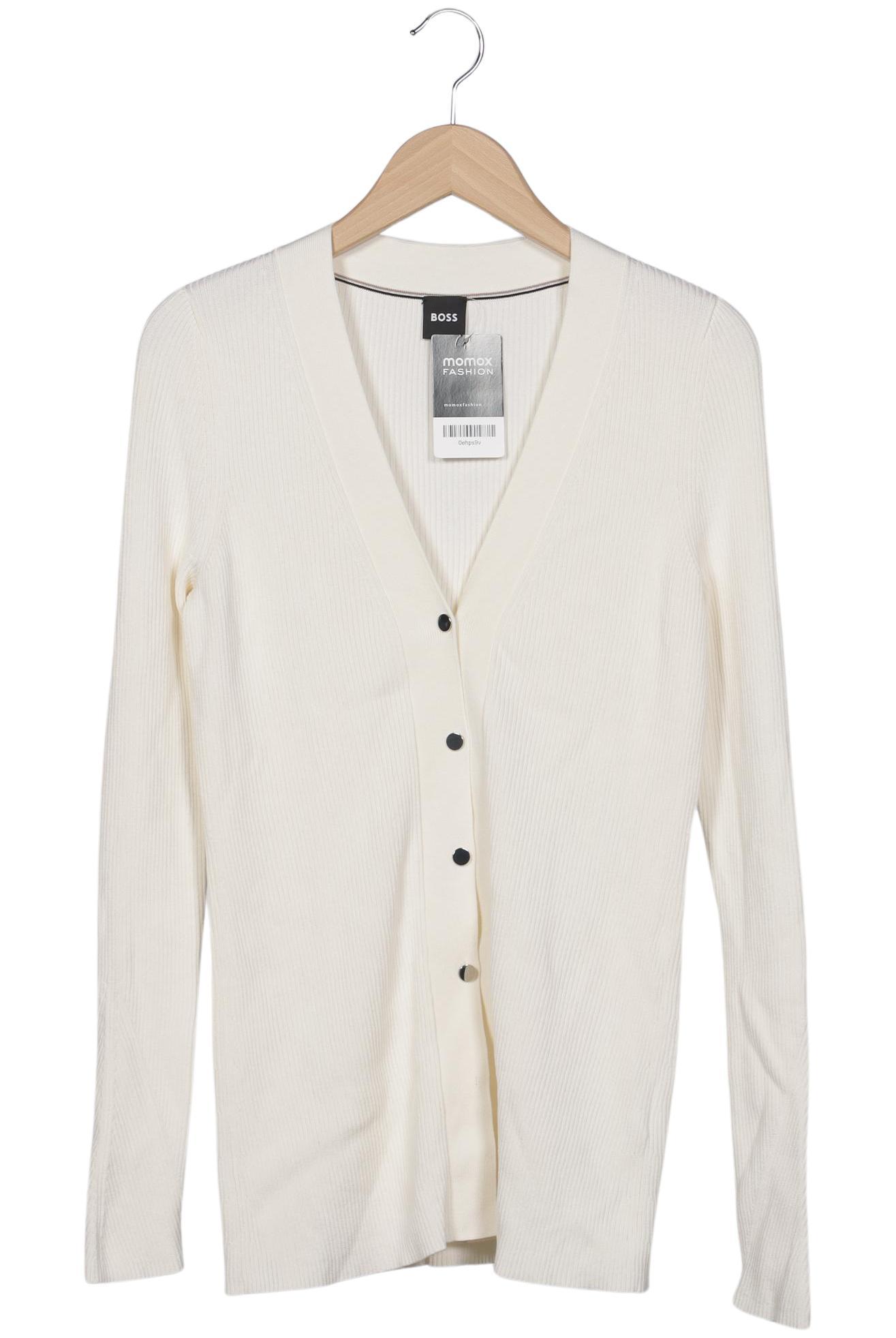 

Boss by Hugo Boss Damen Strickjacke, cremeweiß, Gr. 42