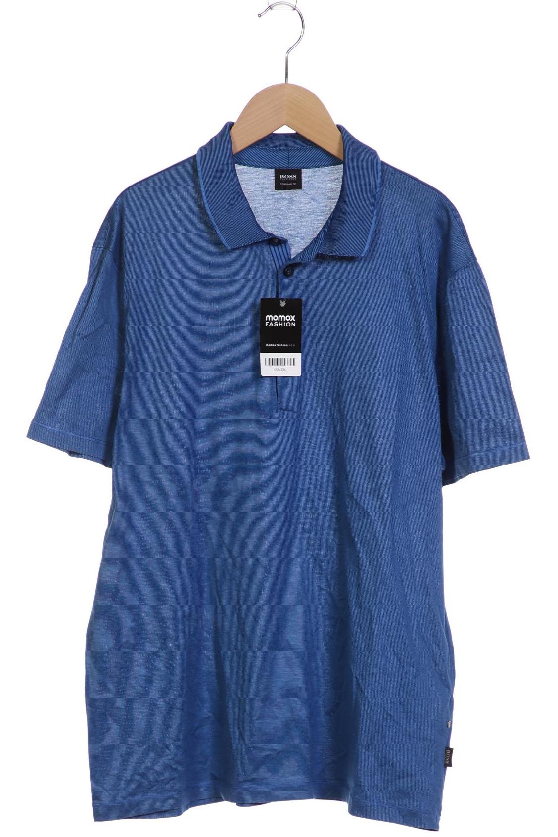 

Boss by Hugo Boss Herren Poloshirt, blau, Gr. 56