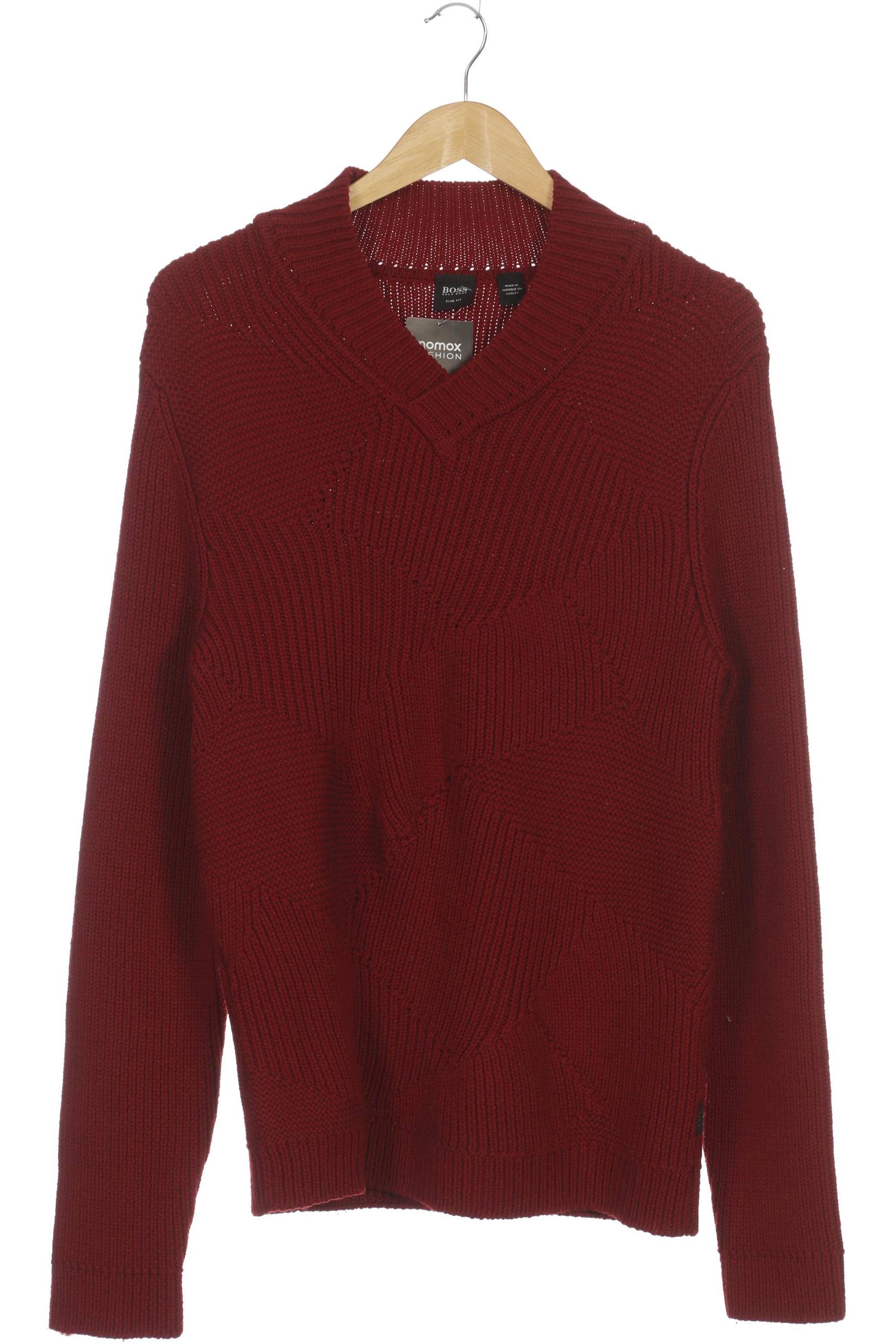 

Boss by Hugo Boss Herren Pullover, rot, Gr. 52