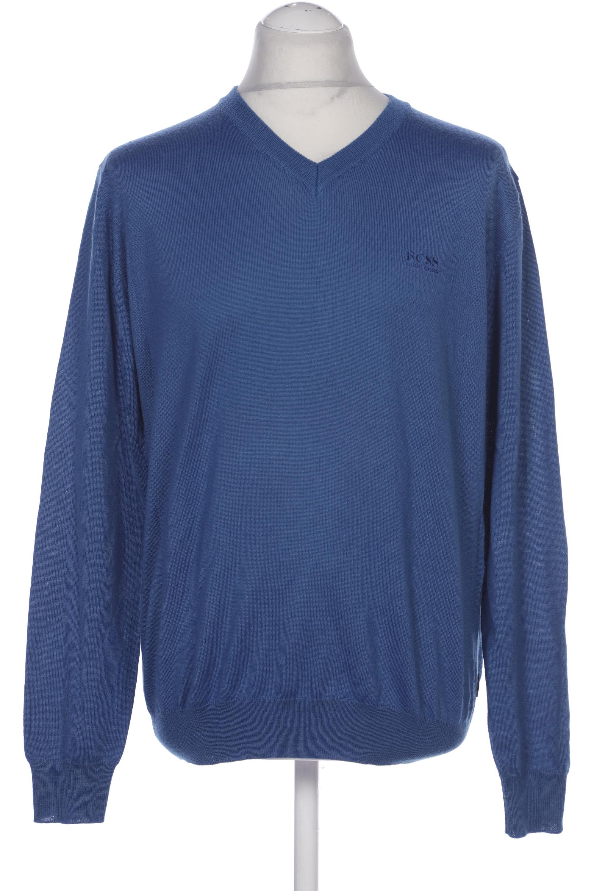 

Boss by Hugo Boss Herren Pullover, blau, Gr. 52
