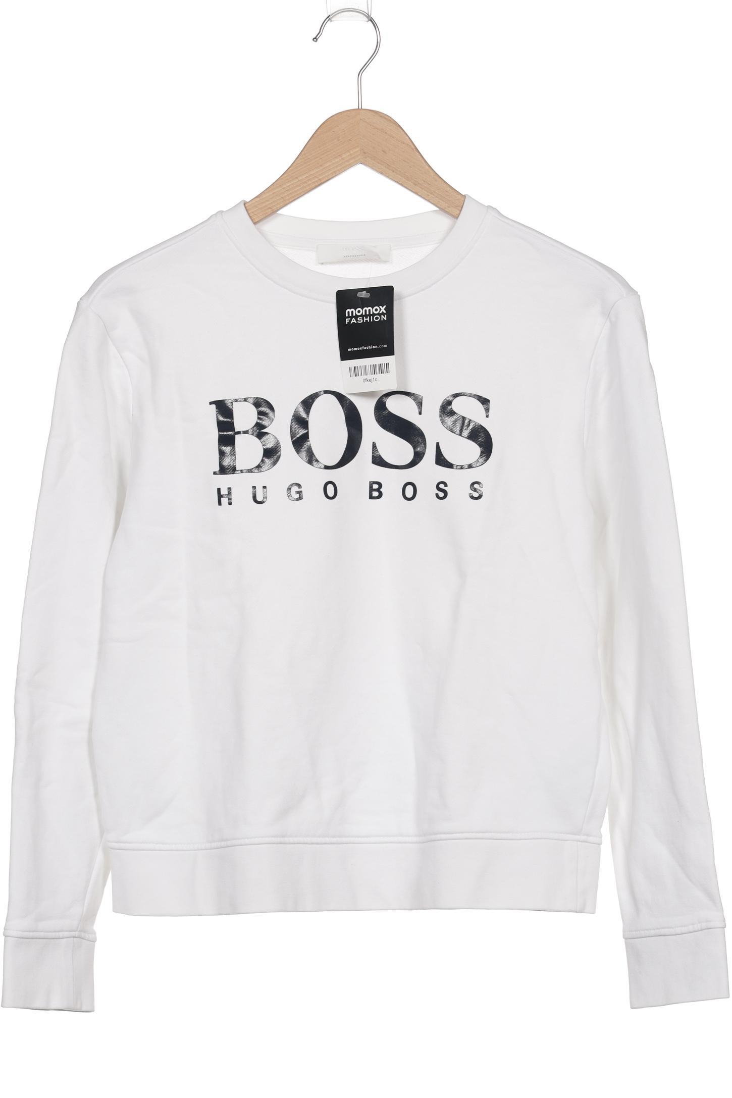 

Boss by Hugo Boss Damen Sweatshirt, weiß, Gr. 38