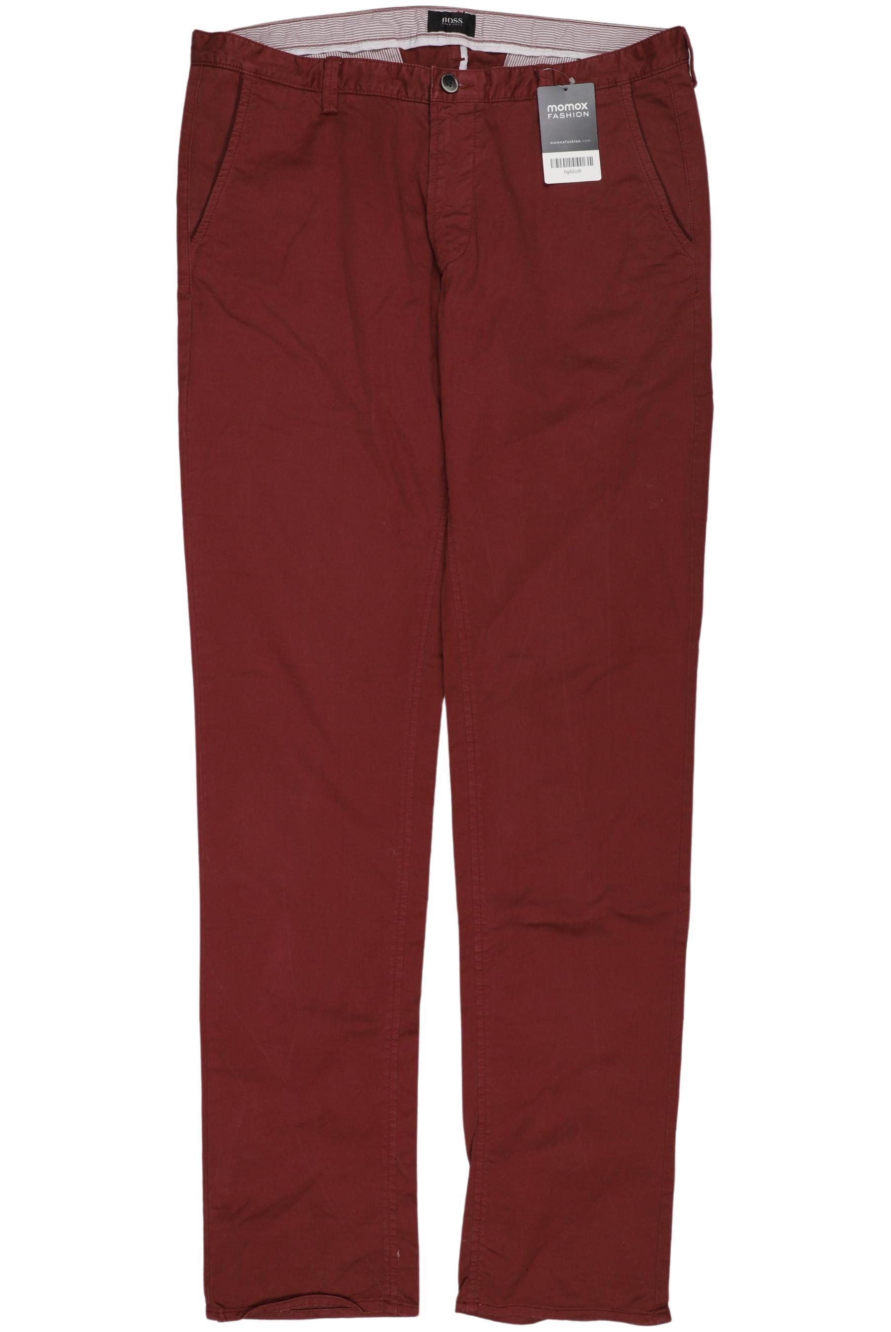 

Boss by Hugo Boss Herren Stoffhose, bordeaux, Gr. 102