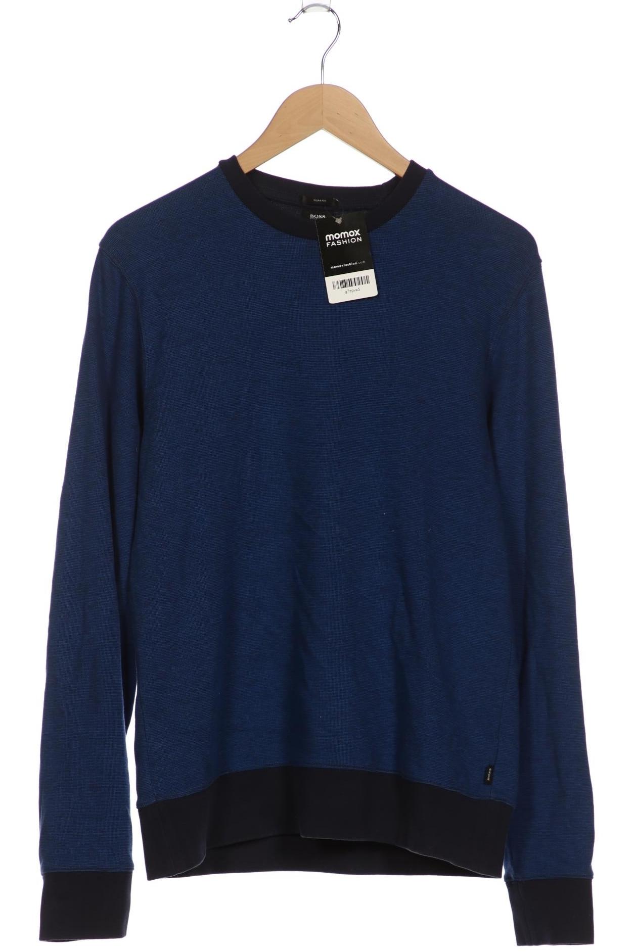 

Boss by Hugo Boss Herren Pullover, blau, Gr. 48