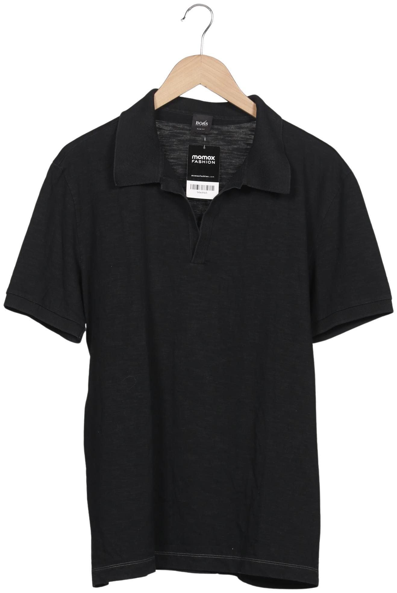

Boss by Hugo Boss Herren Poloshirt, schwarz, Gr. 56