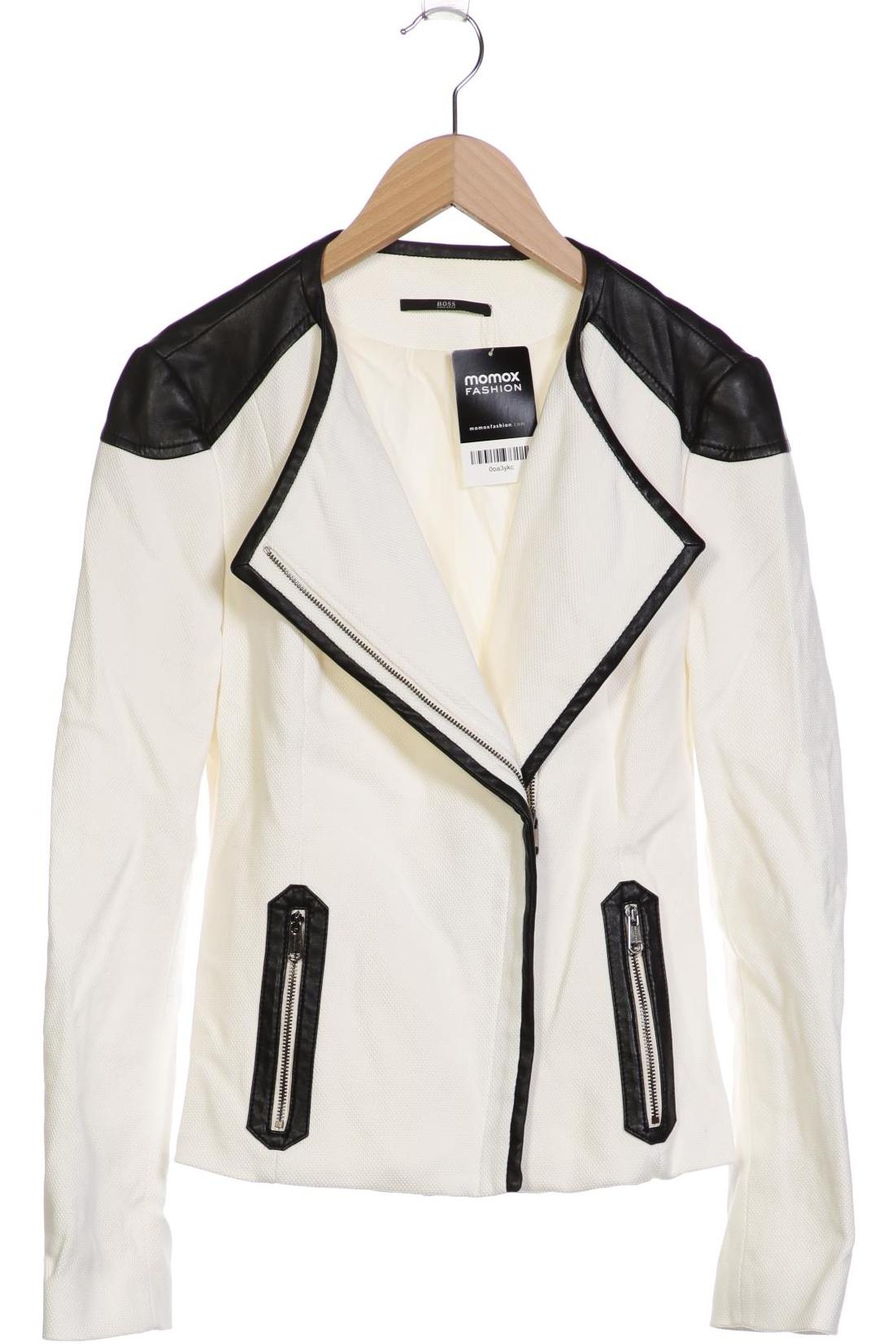 

Boss by Hugo Boss Damen Jacke, weiß, Gr. 36