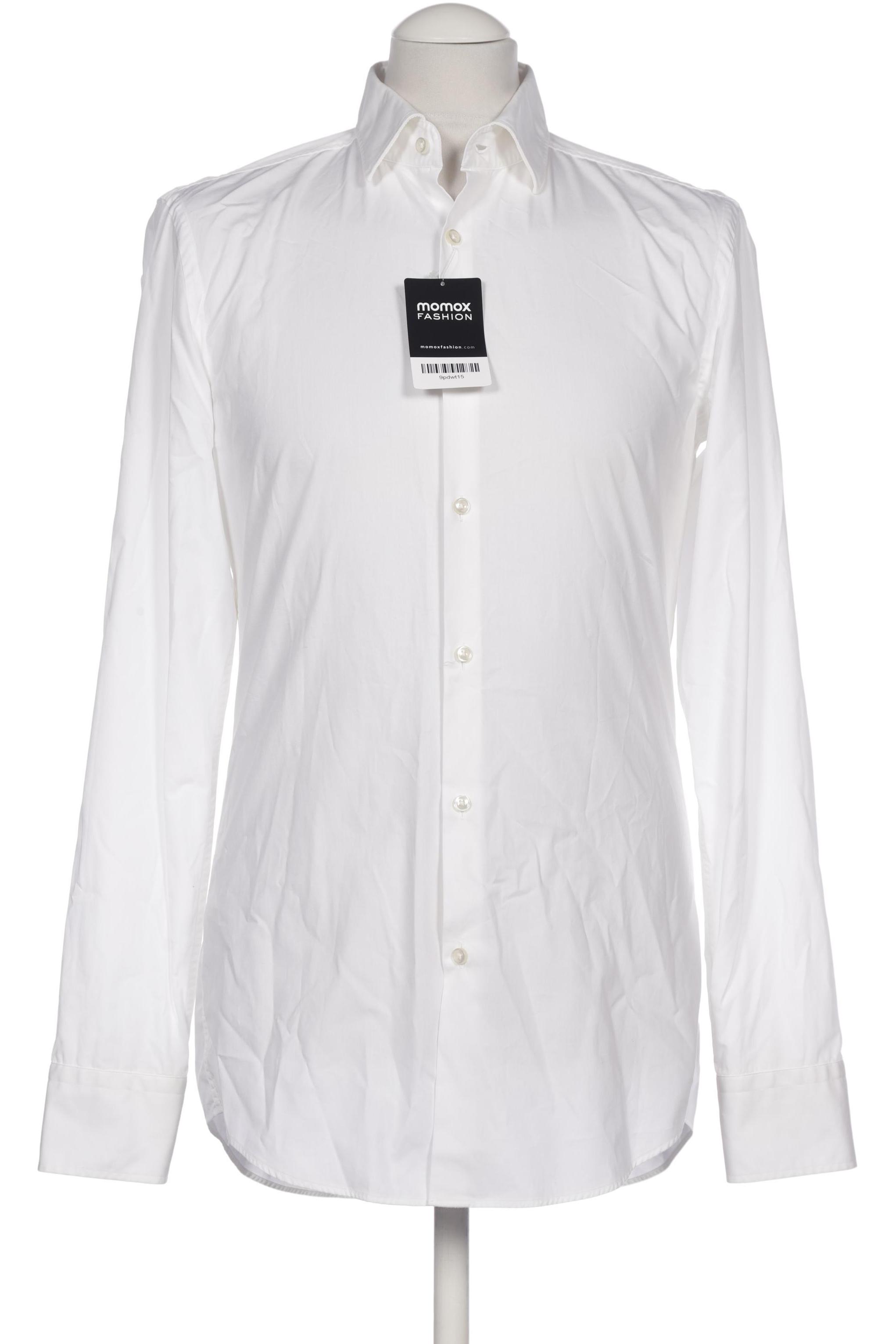 

Boss by Hugo Boss Herren Hemd, weiß, Gr. 46