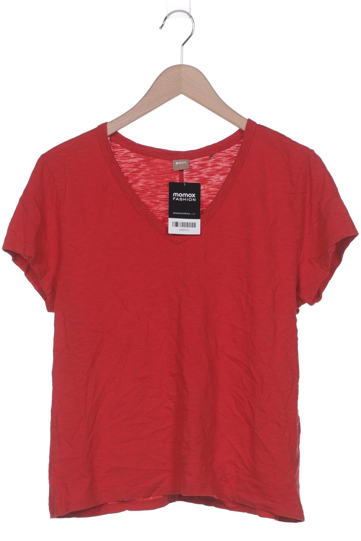 

Boss by Hugo Boss Damen T-Shirt, rot, Gr. 42