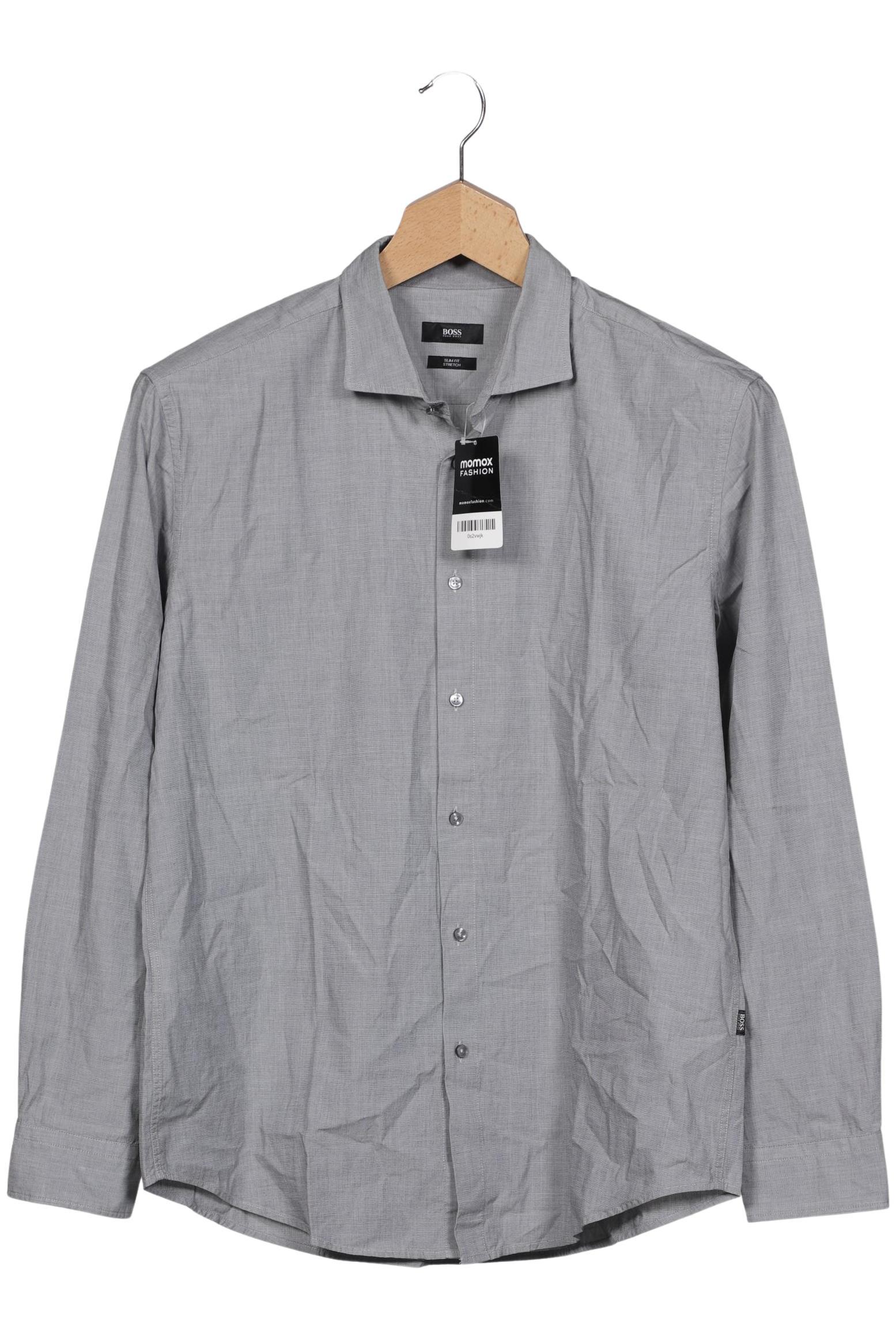 

Boss by Hugo Boss Herren Hemd, grau, Gr. 56