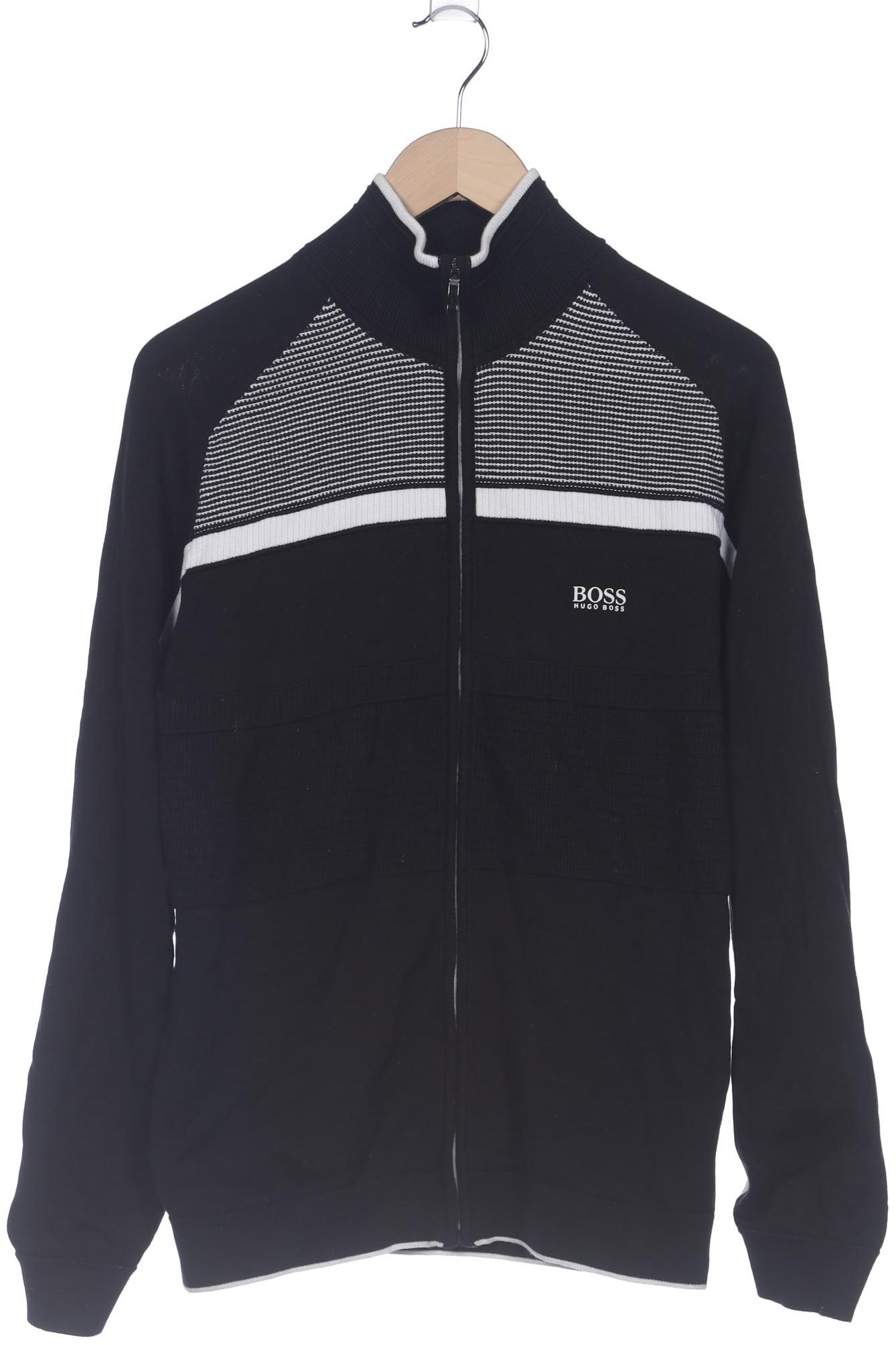 

Boss by Hugo Boss Herren Strickjacke, schwarz, Gr. 52