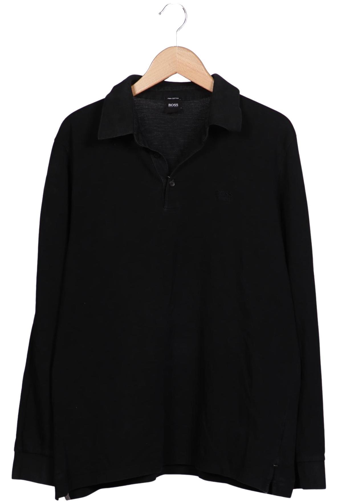 

Boss by Hugo Boss Herren Langarmshirt, schwarz, Gr. 54