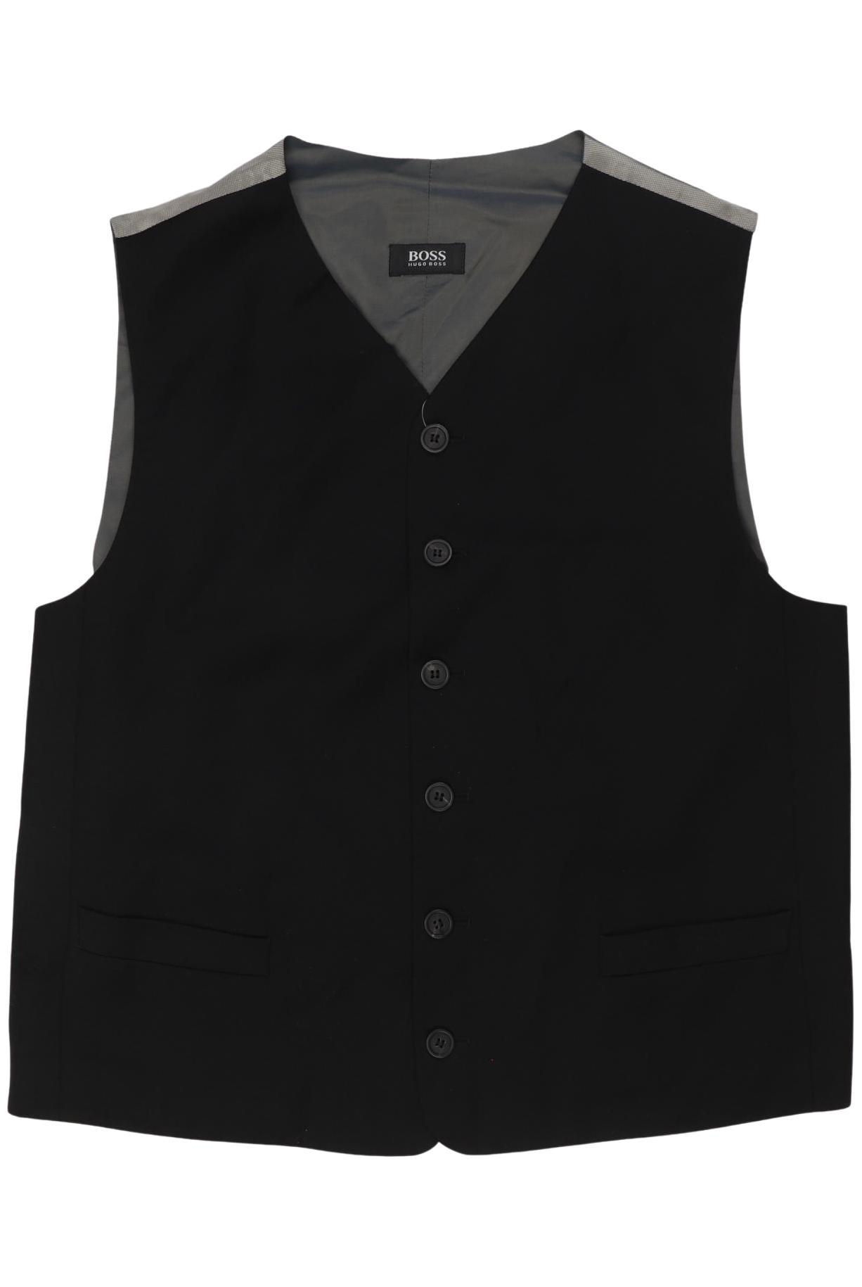 

Boss by Hugo Boss Herren Weste, schwarz, Gr. 54
