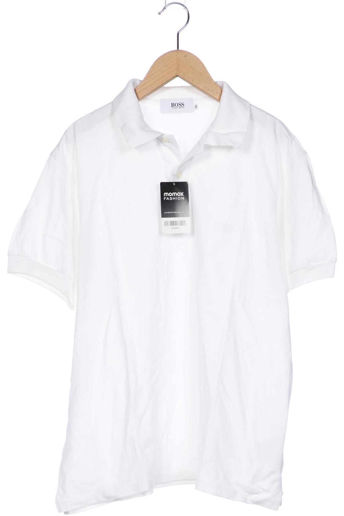 

Boss by Hugo Boss Herren Poloshirt, weiß, Gr. 48