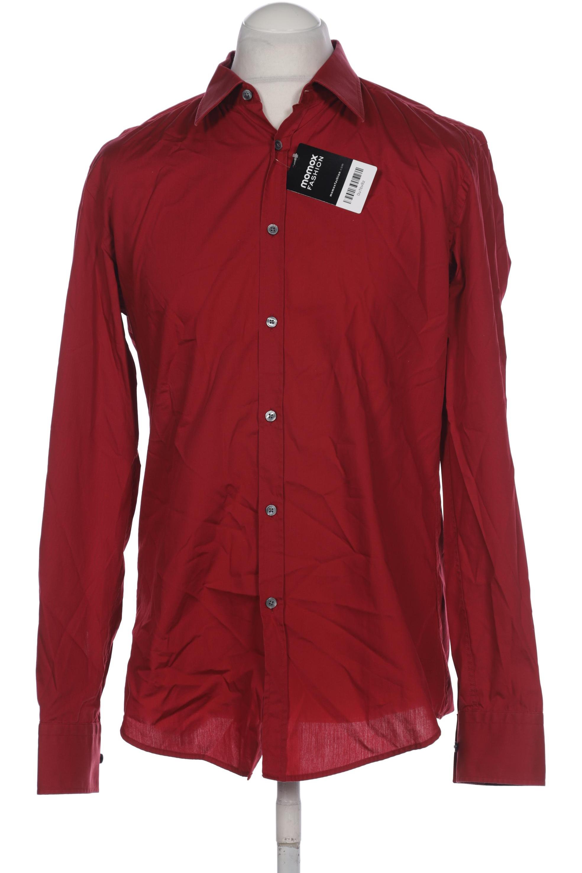 

Boss by Hugo Boss Herren Hemd, bordeaux, Gr. 52