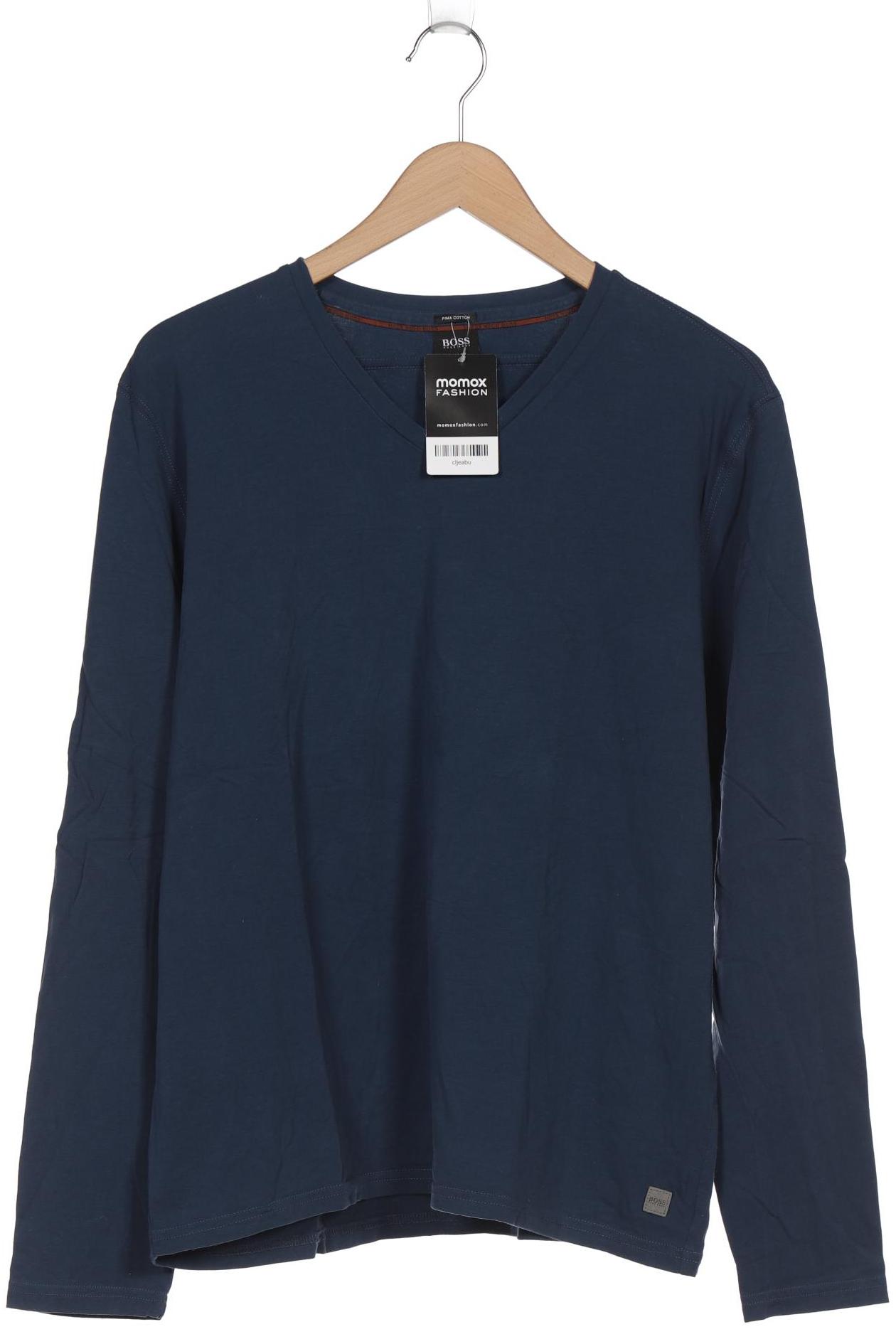 

Boss by Hugo Boss Herren Langarmshirt, marineblau, Gr. 56