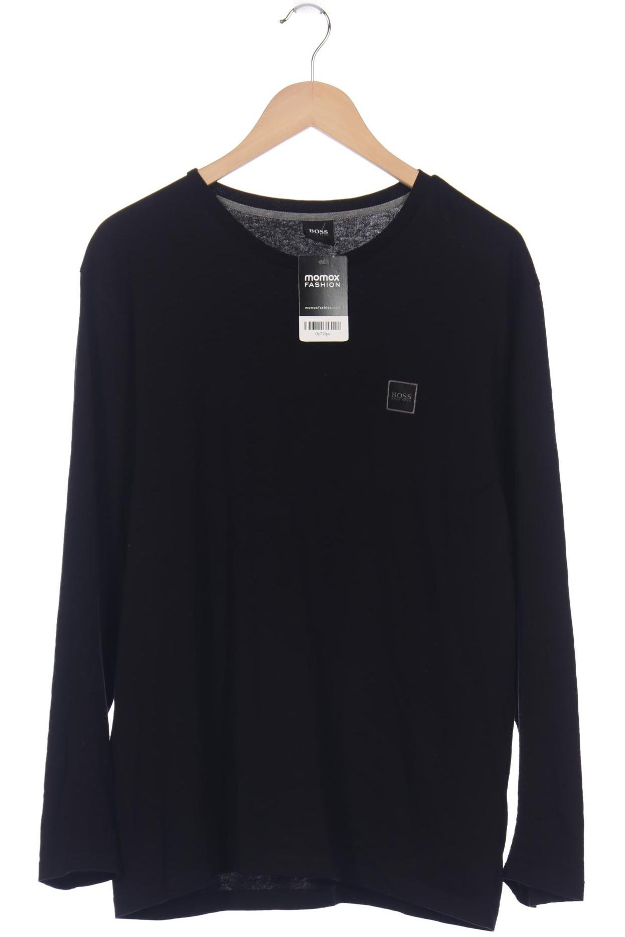

BOSS by Hugo Boss Herren Langarmshirt, schwarz
