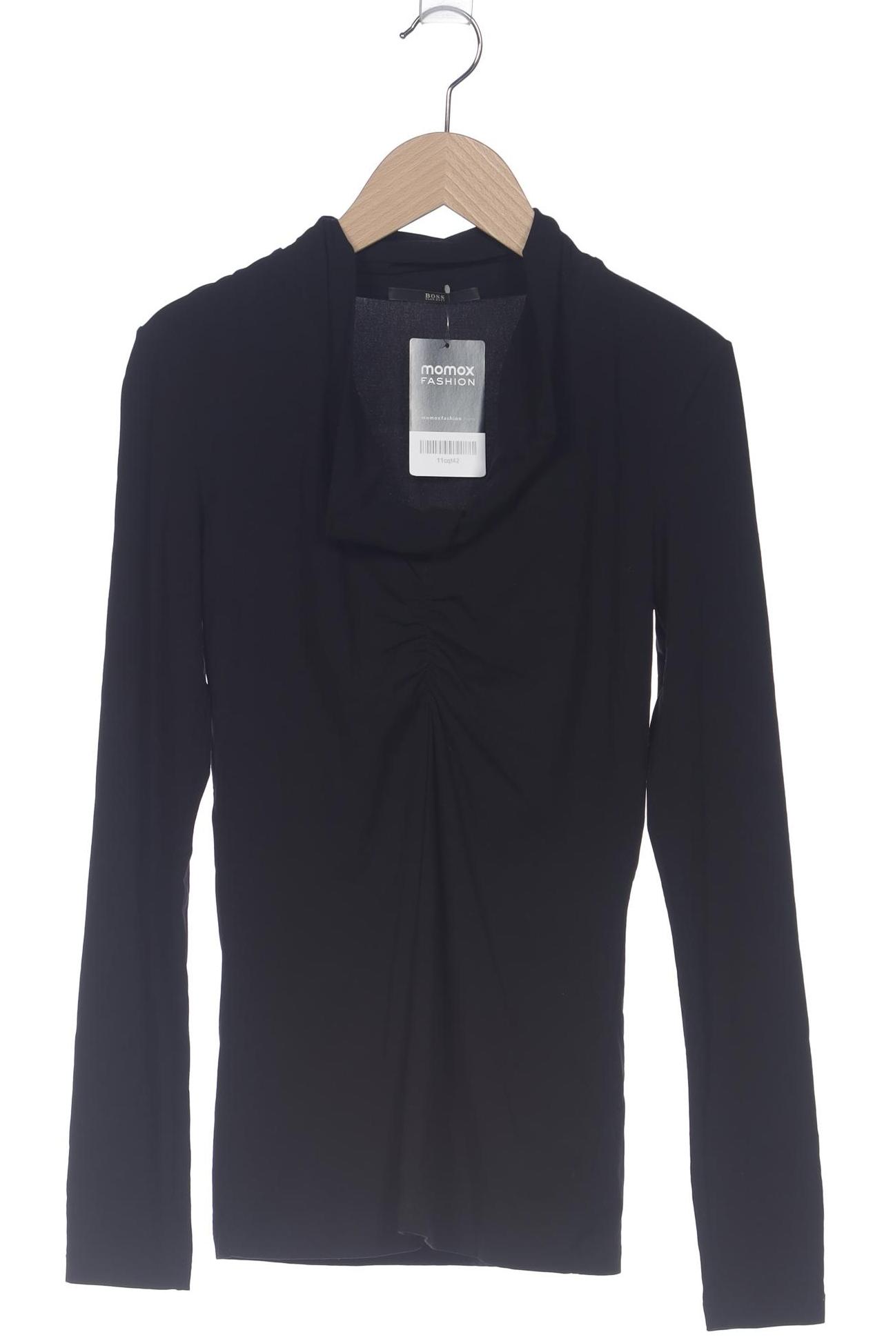 

Boss by Hugo Boss Damen Langarmshirt, schwarz, Gr. 34