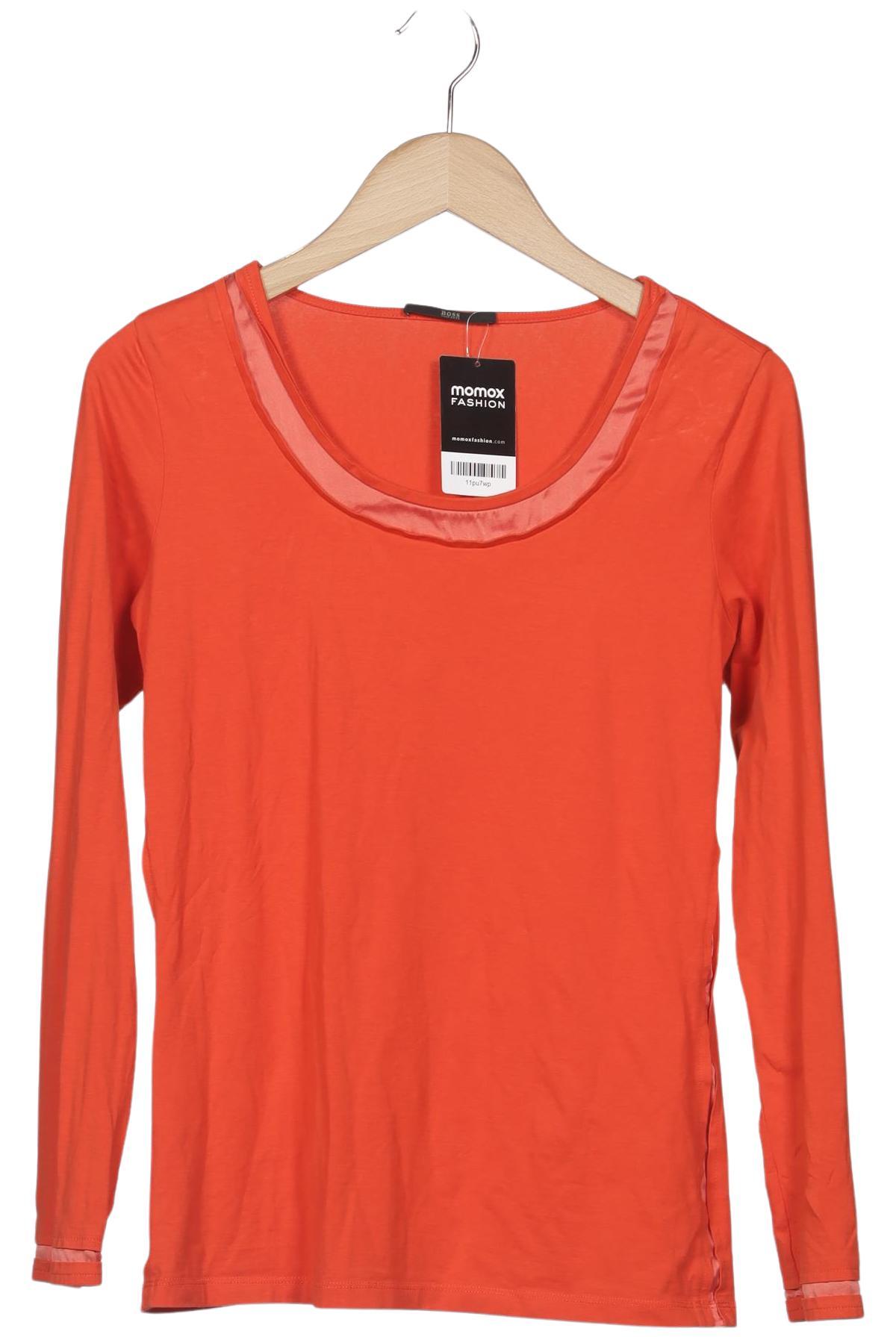 

Boss by Hugo Boss Damen Langarmshirt, orange, Gr. 38