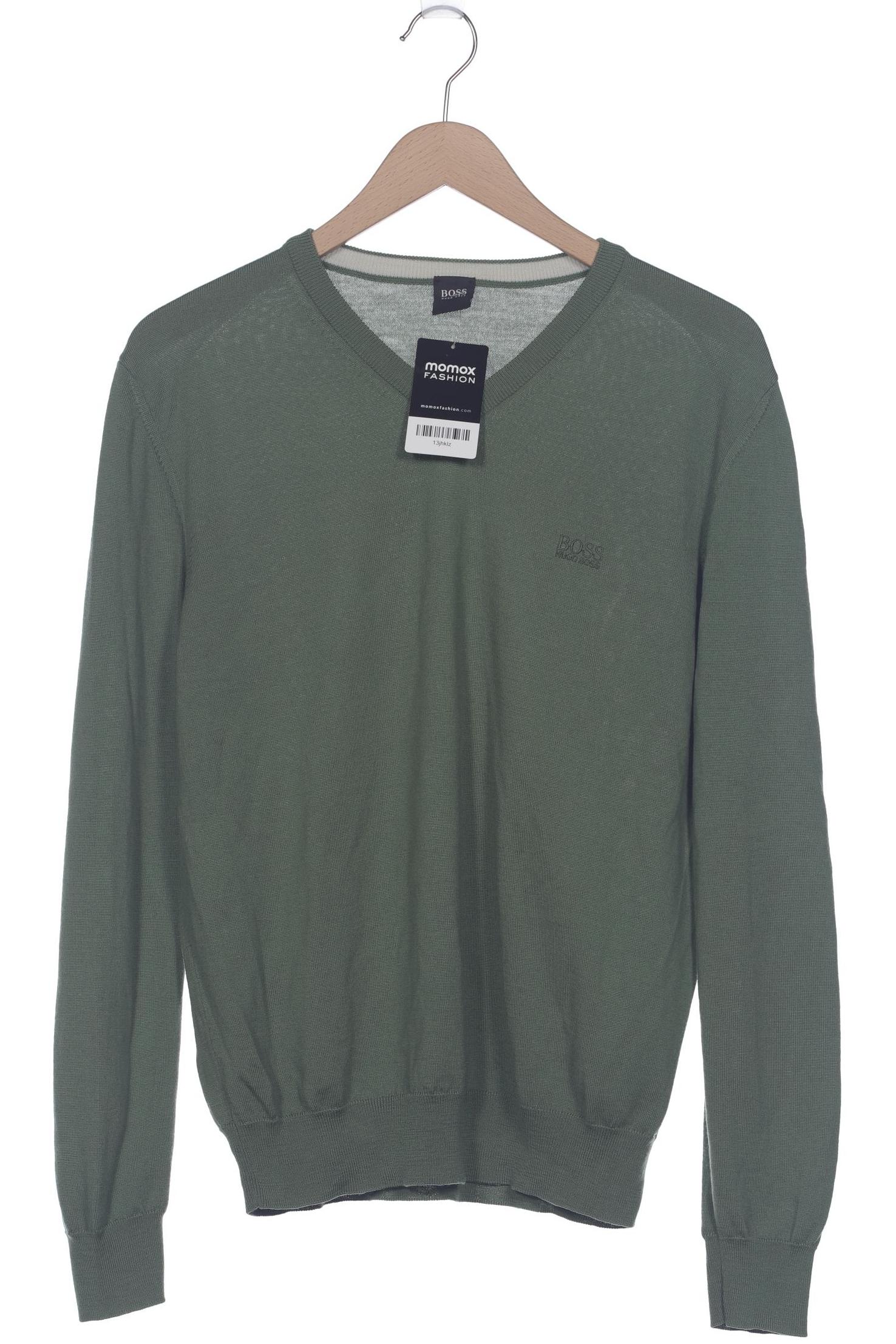 

Boss by Hugo Boss Herren Pullover, grün, Gr. 48
