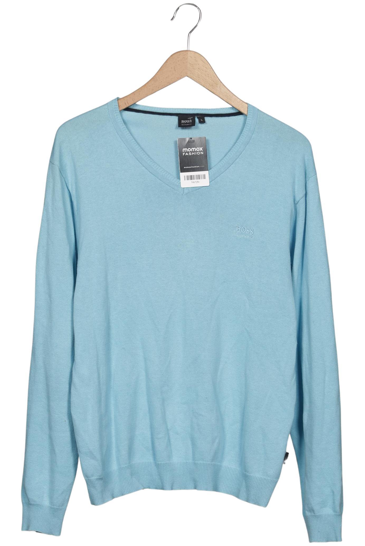 

Boss by Hugo Boss Herren Pullover, hellblau, Gr. 52