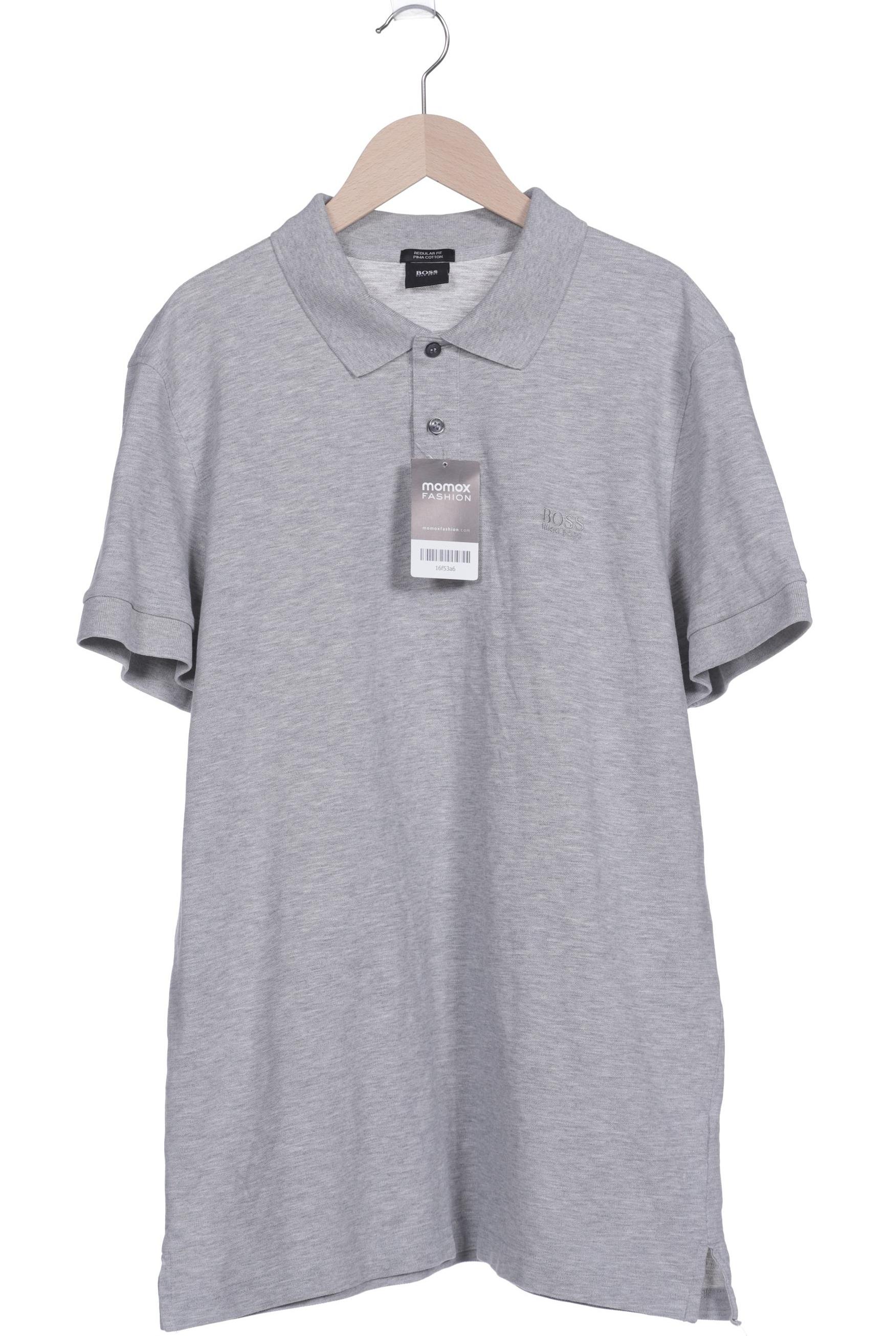 

Boss by Hugo Boss Herren Poloshirt, grau, Gr. 56