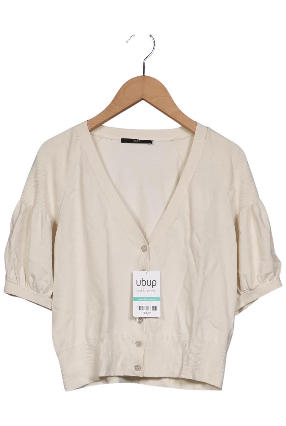 

Boss by Hugo Boss Damen Strickjacke, cremeweiß, Gr. 38