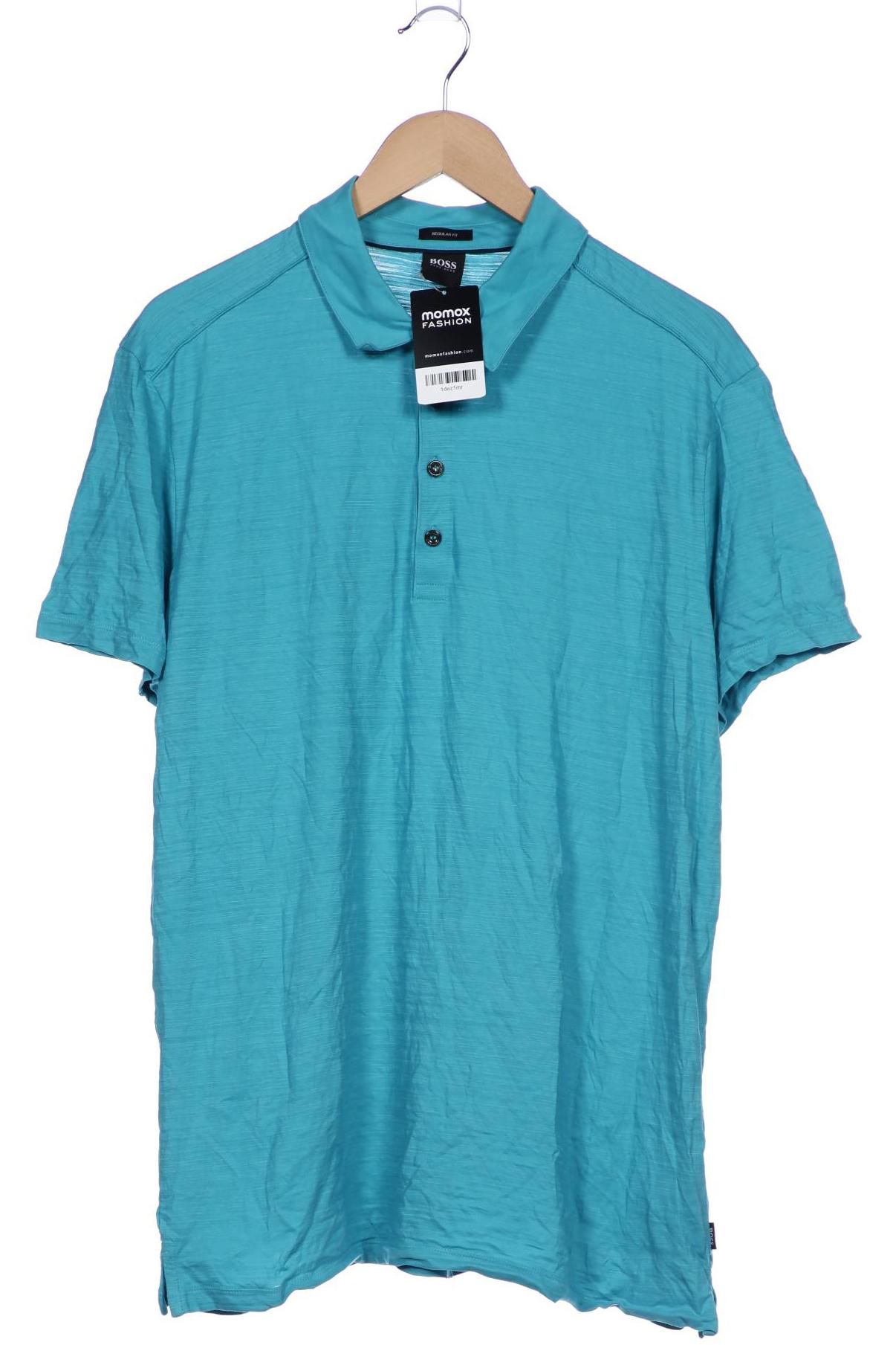 

Boss by Hugo Boss Herren Poloshirt, türkis, Gr. 56