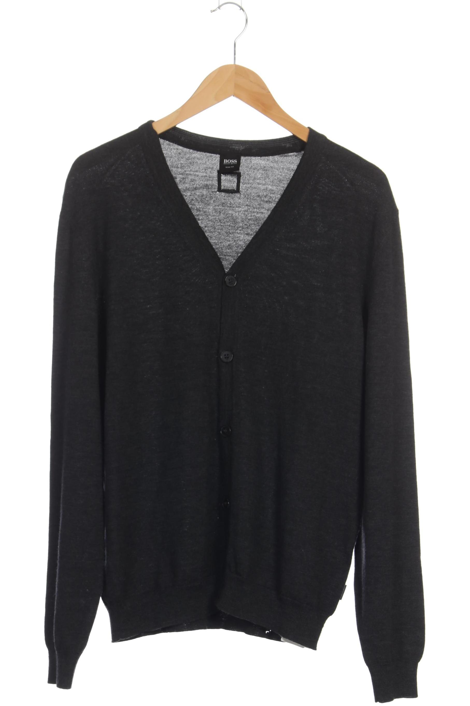 Thumbnail - Boss by Hugo Boss Herren Strickjacke, grau, Gr.