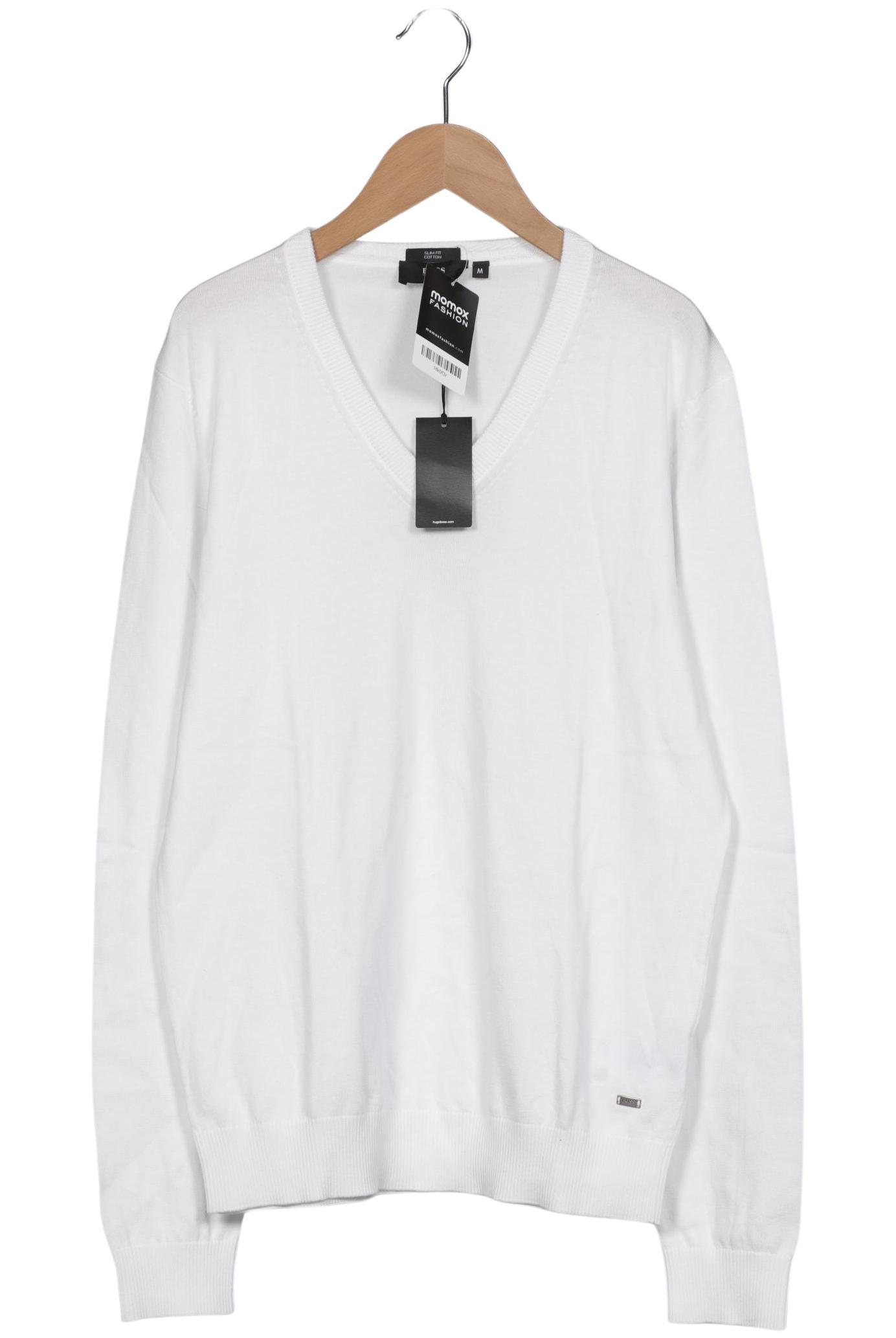

Boss by Hugo Boss Herren Pullover, weiß, Gr. 48