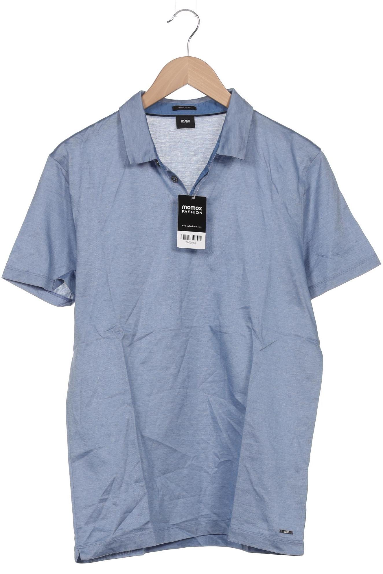 

Boss by Hugo Boss Herren Poloshirt, blau, Gr. 52