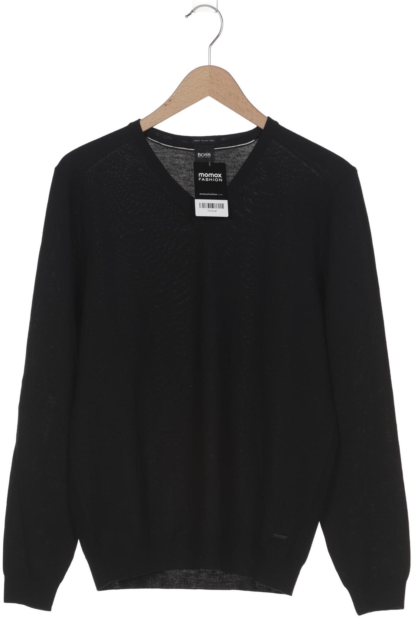 

Boss by Hugo Boss Herren Pullover, schwarz, Gr. 52