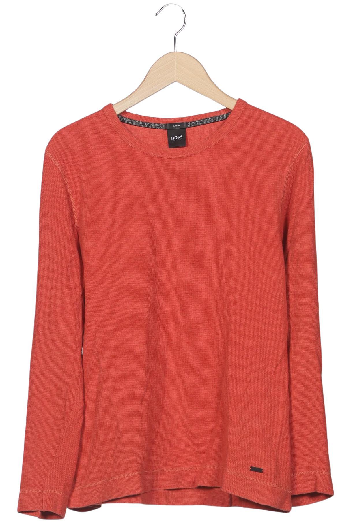 

Boss by Hugo Boss Herren Langarmshirt, rot, Gr. 48