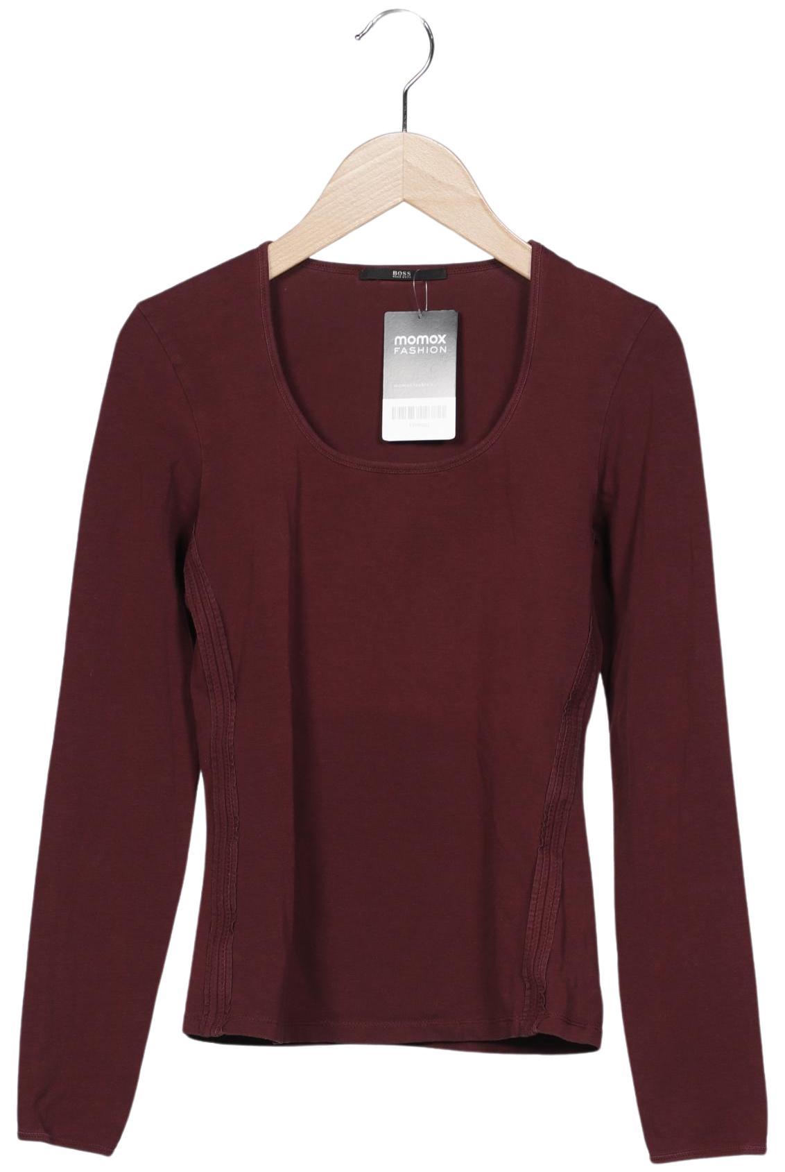 

Boss by Hugo Boss Damen Langarmshirt, bordeaux, Gr. 36