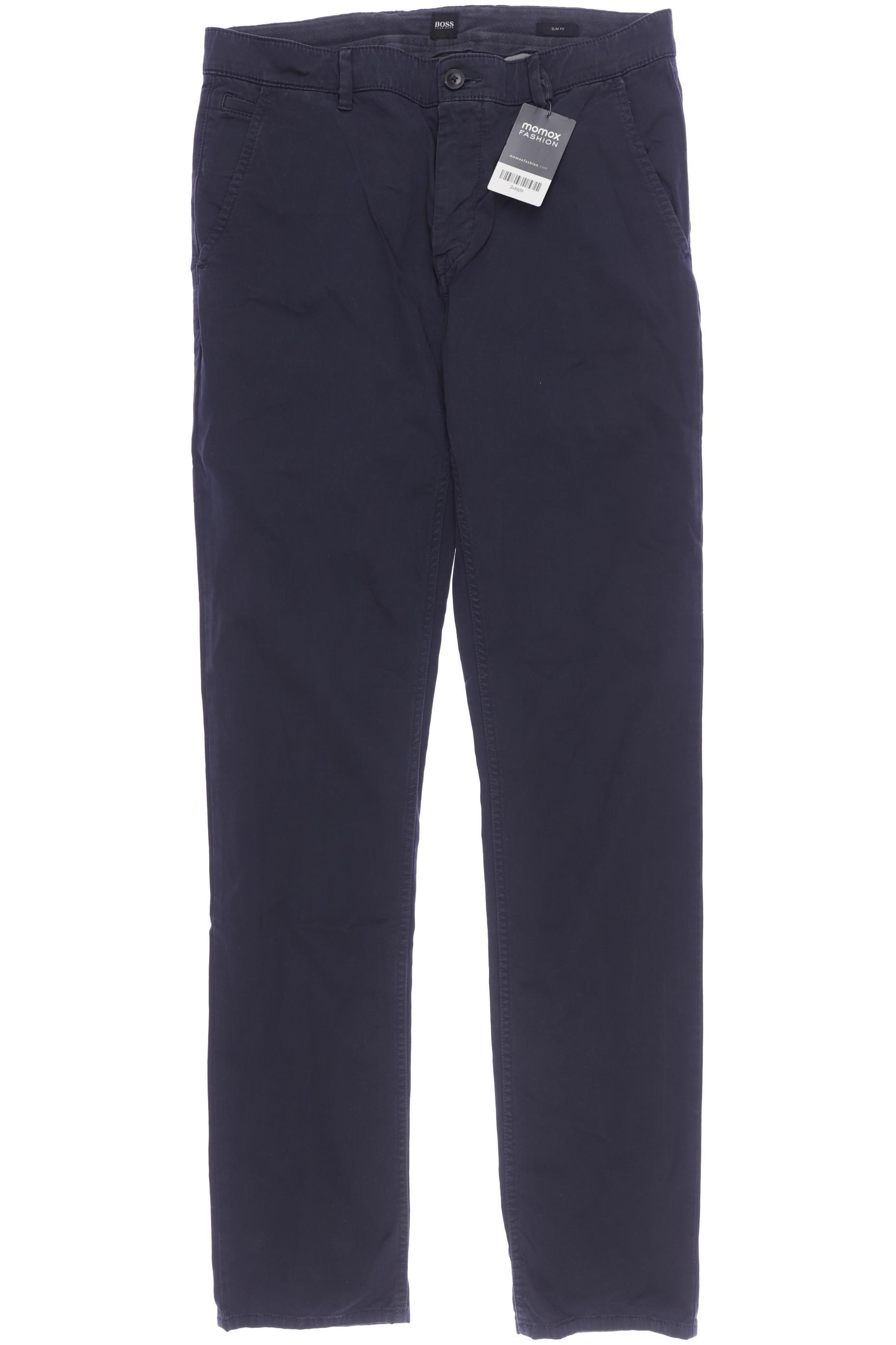 

Boss by Hugo Boss Herren Stoffhose, marineblau, Gr. 32