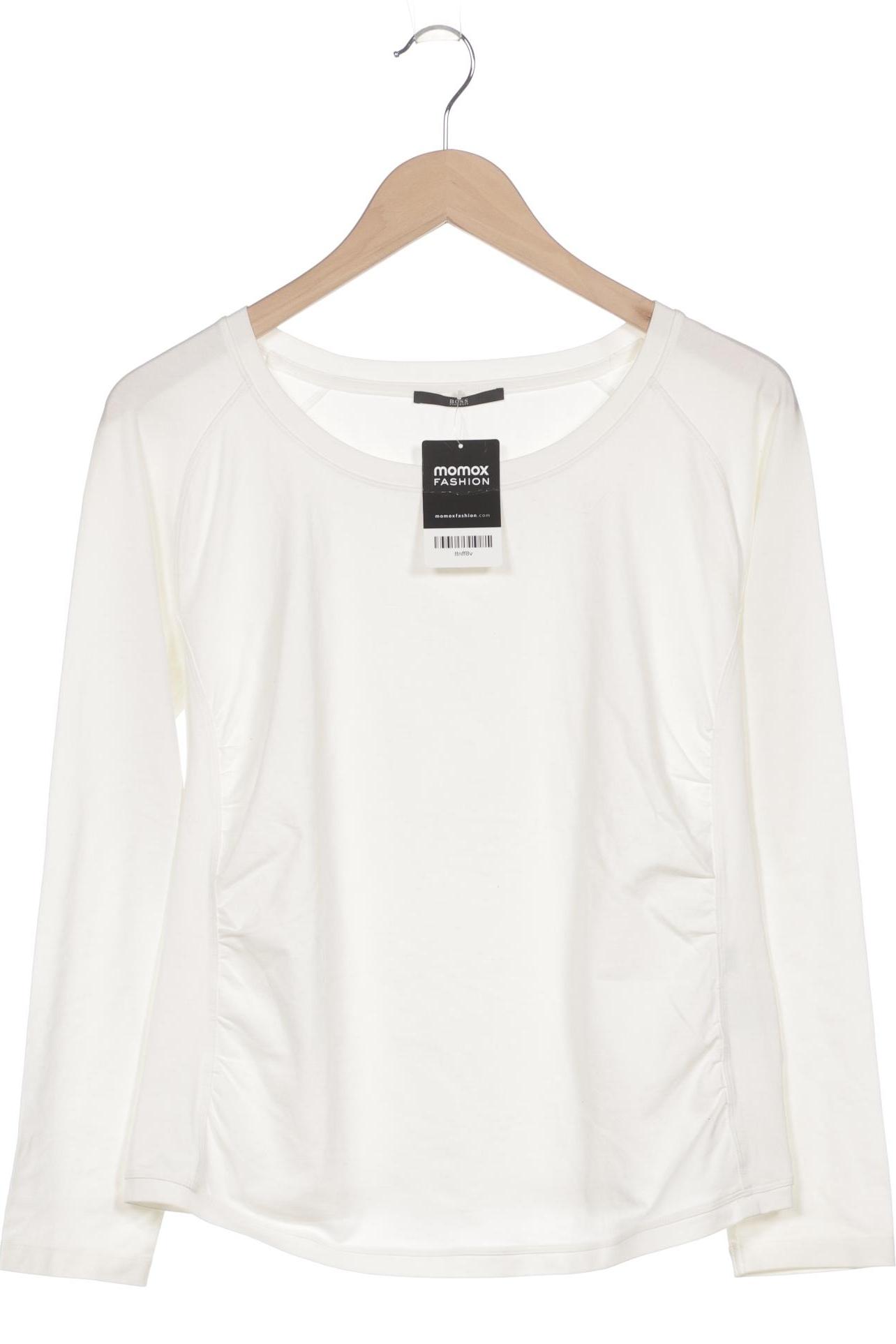 

Boss by Hugo Boss Damen Langarmshirt, cremeweiß, Gr. 44