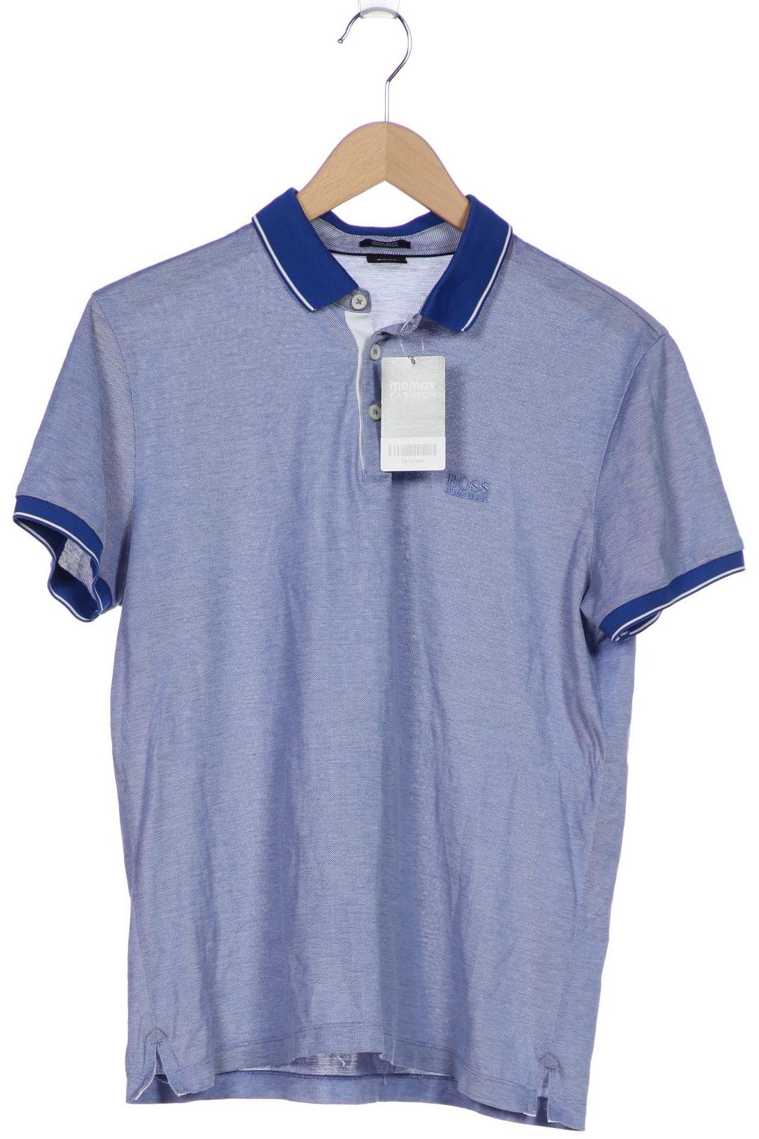 

Boss by Hugo Boss Herren Poloshirt, blau, Gr. 48