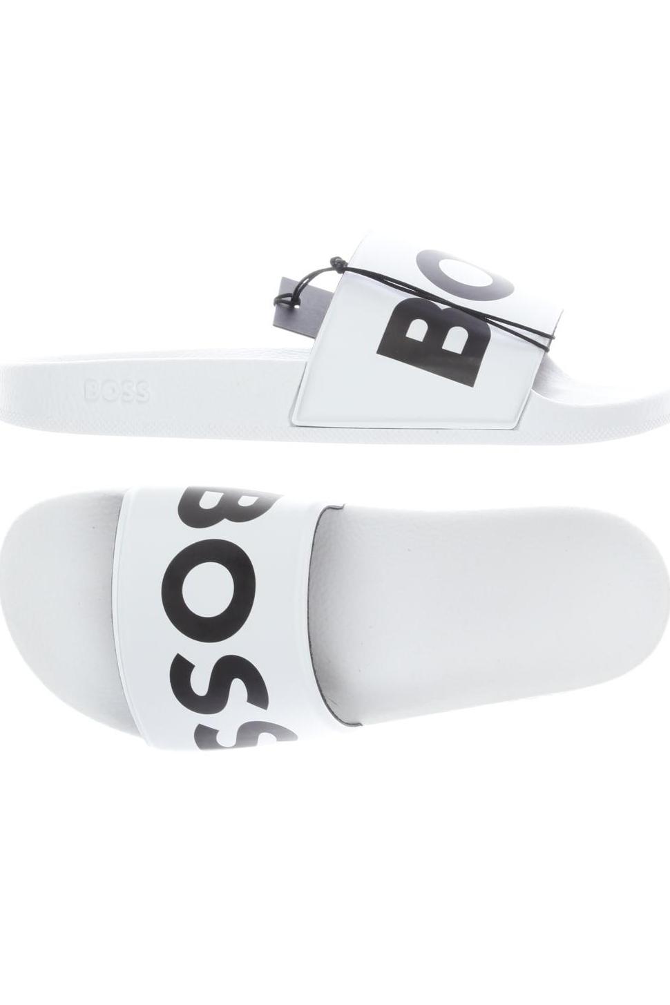 

Boss by Hugo Boss Herren Sandale, weiß, Gr. 41