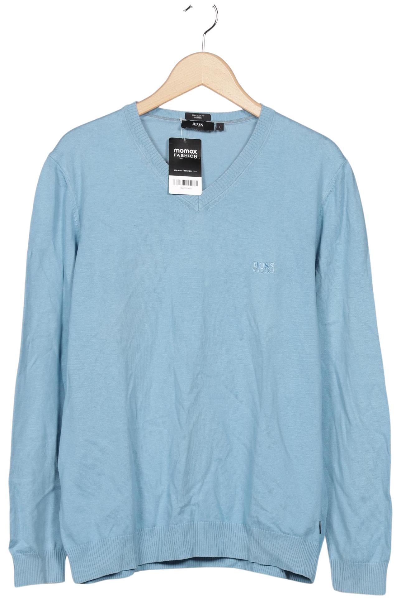 

Boss by Hugo Boss Herren Pullover, hellblau, Gr. 52