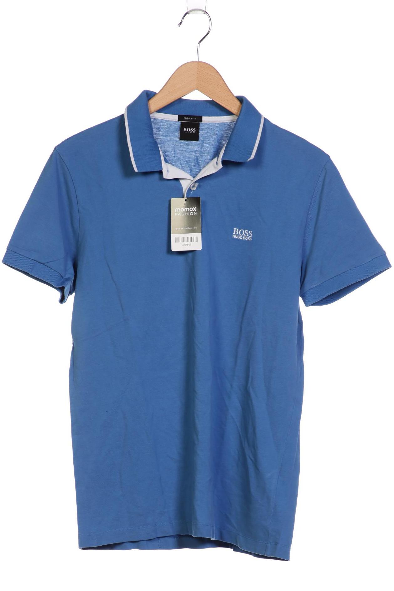 

Boss by Hugo Boss Herren Poloshirt, blau, Gr. 52