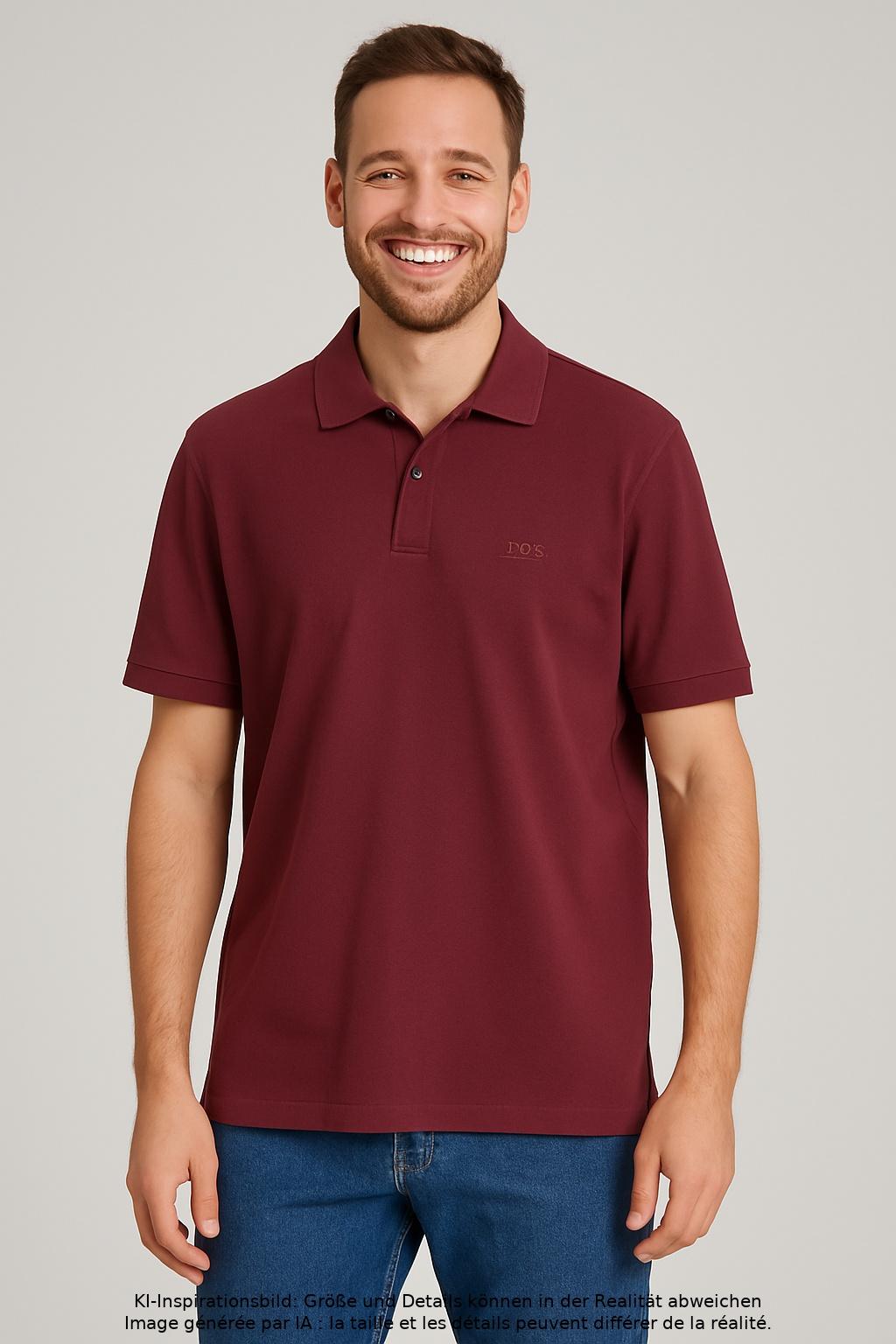 Thumbnail - Boss by Hugo Boss Herren Poloshirt, bordeaux, Gr. 54