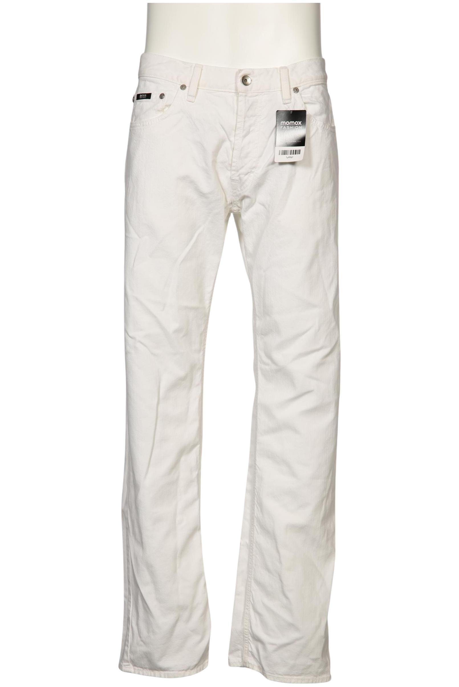 

Boss by Hugo Boss Herren Jeans, weiß, Gr. 35