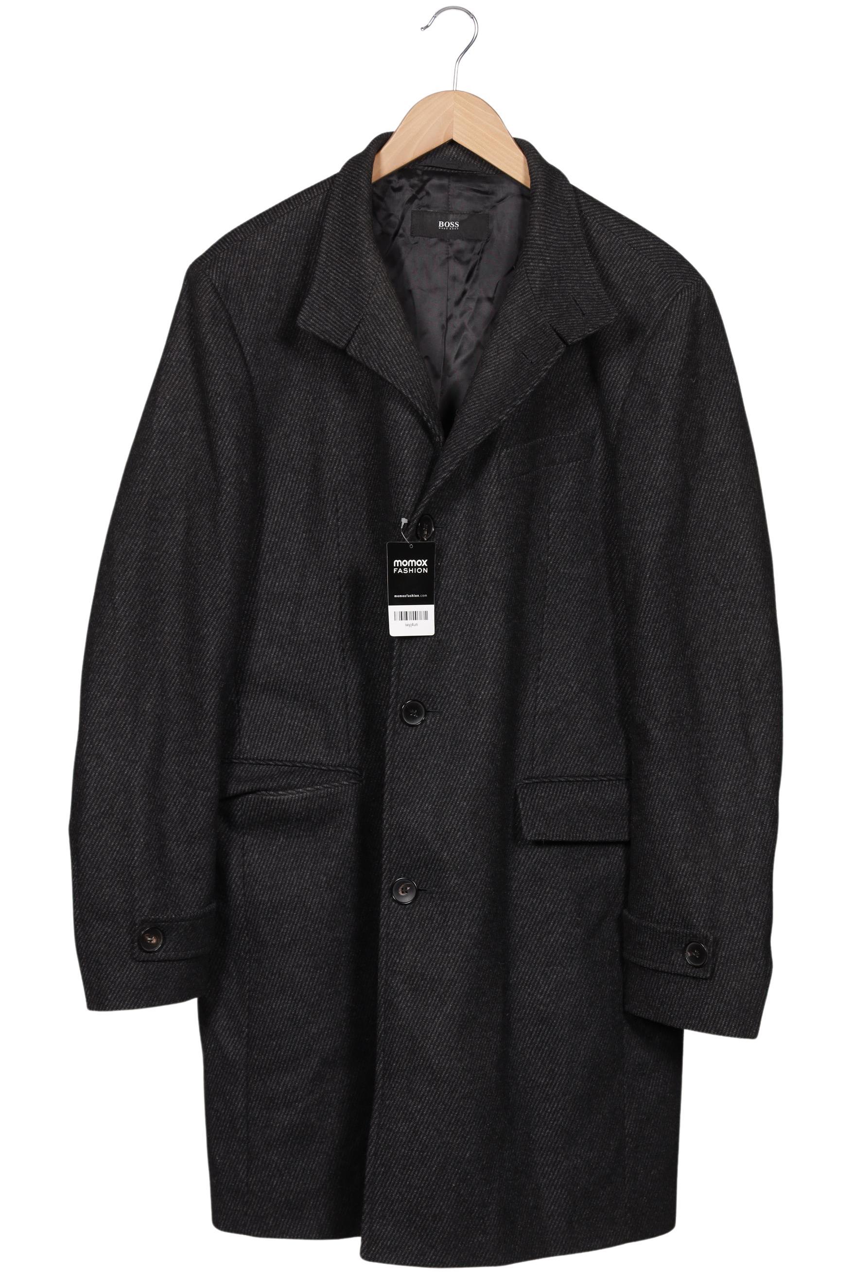 

Boss by Hugo Boss Herren Mantel, schwarz, Gr. 52