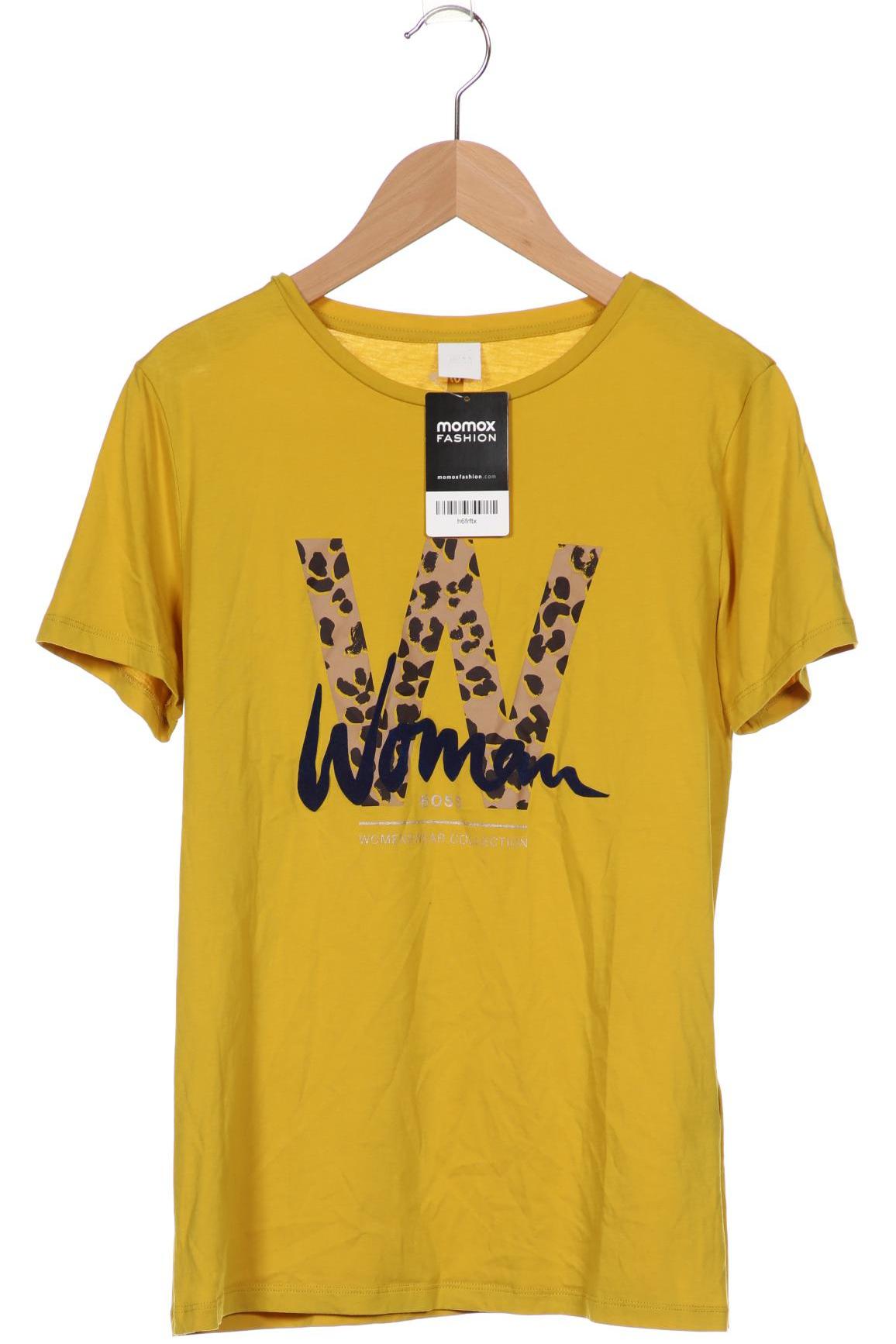 

Boss by Hugo Boss Damen T-Shirt, gelb, Gr. 38
